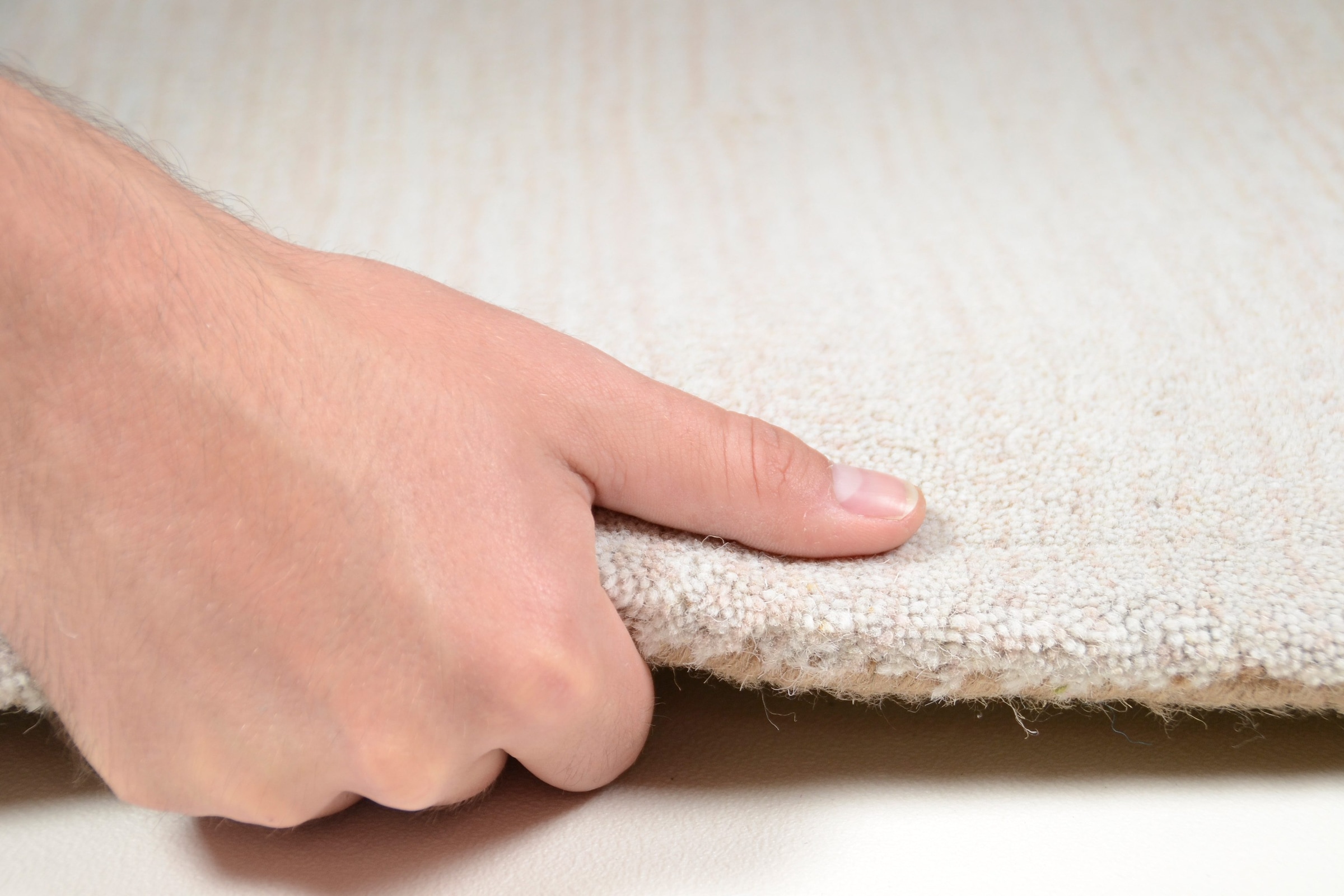 THEKO Wollteppich »Wool Comfort« rechteckig 14 mm Höhe Handweb Teppich, reine Wolle, handgewebt, brilliante Farben, Scandi