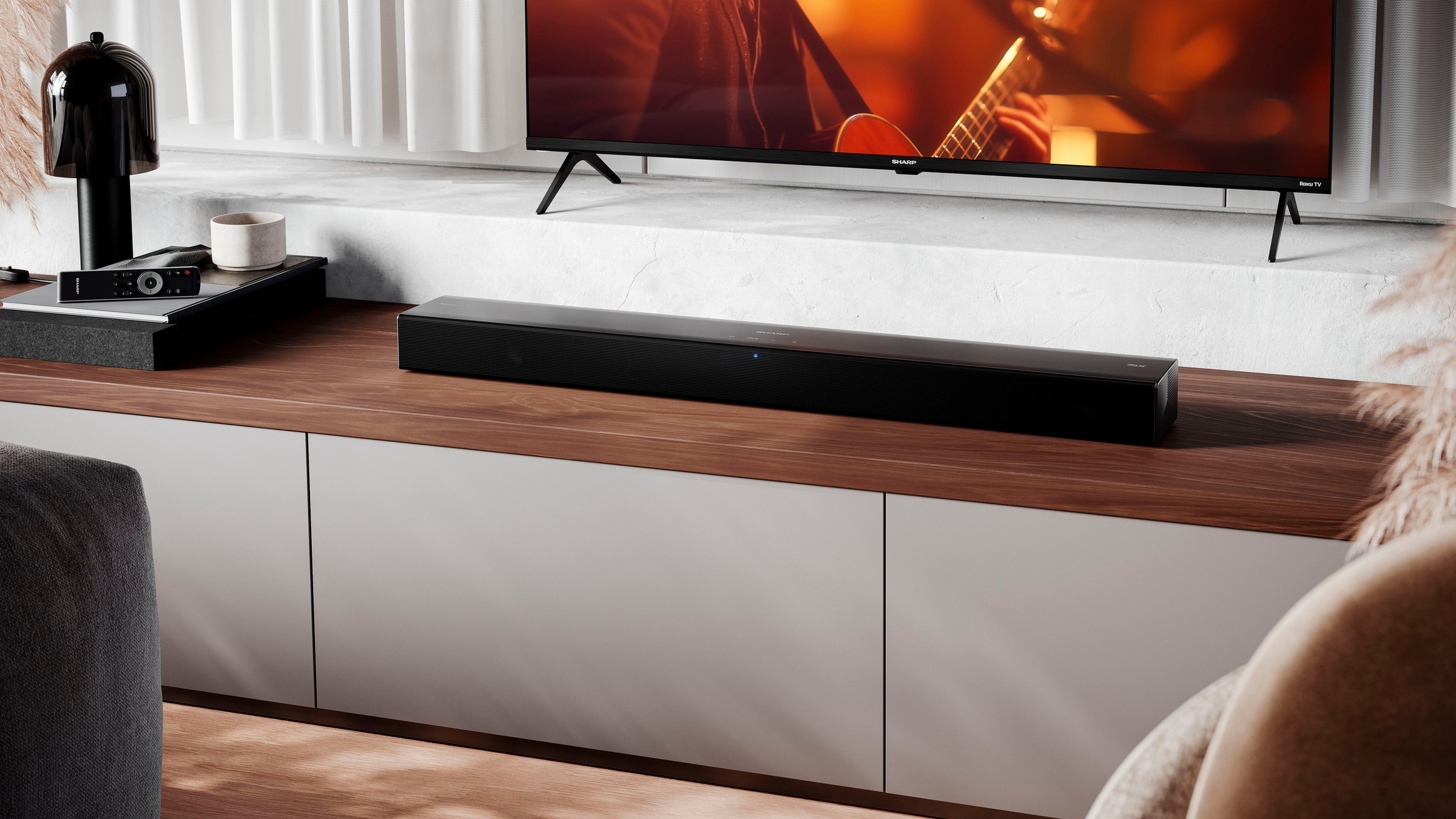 Sharp Soundbar »HT-SB304« Stereo (Bluetooth Lautstärkeregelung | Pairing | USB-Wiedergabe 180 W)