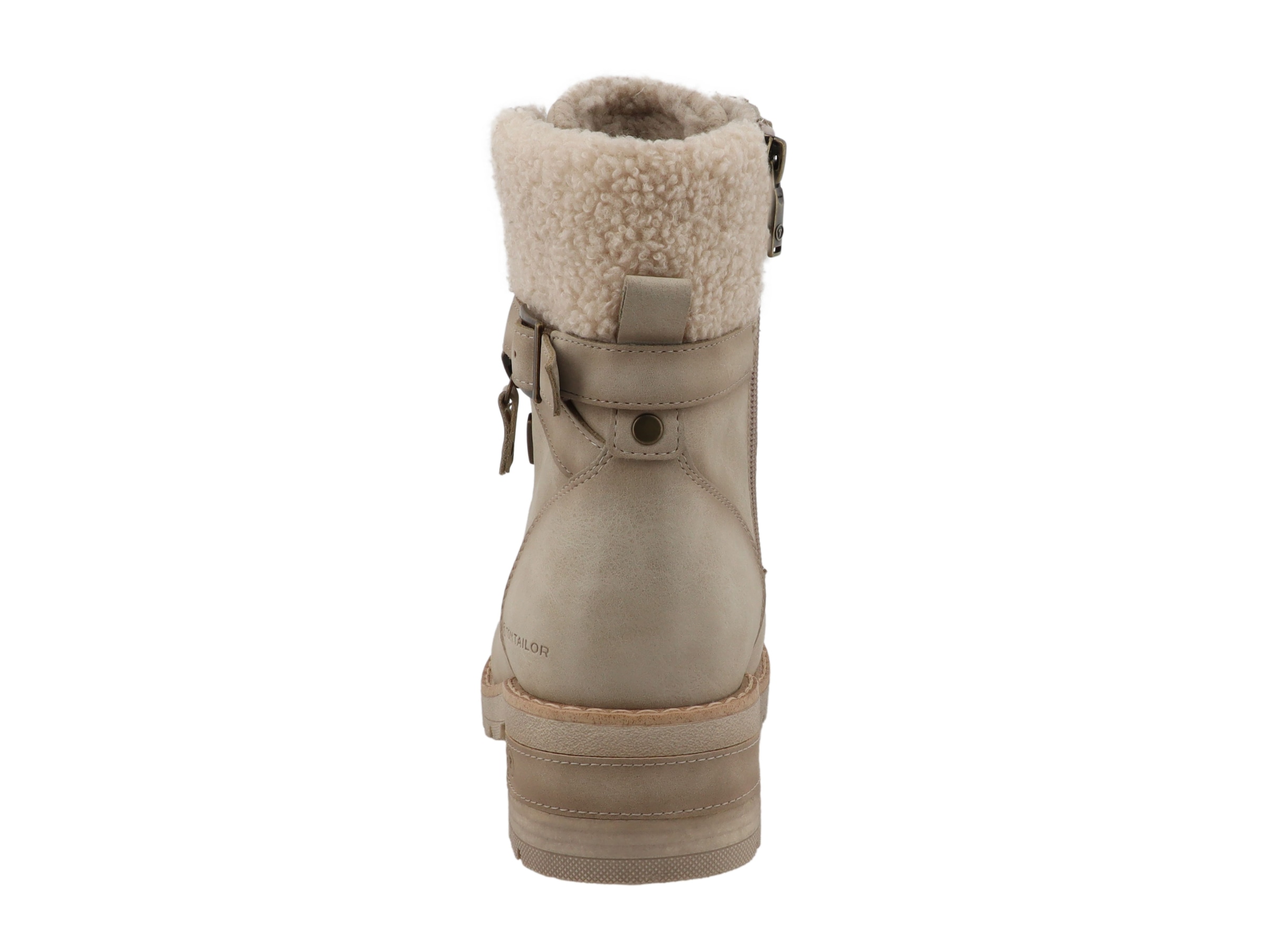 TOM TAILOR Winterstiefelette  Stiefelette, Winterboots mit Blockabsatz