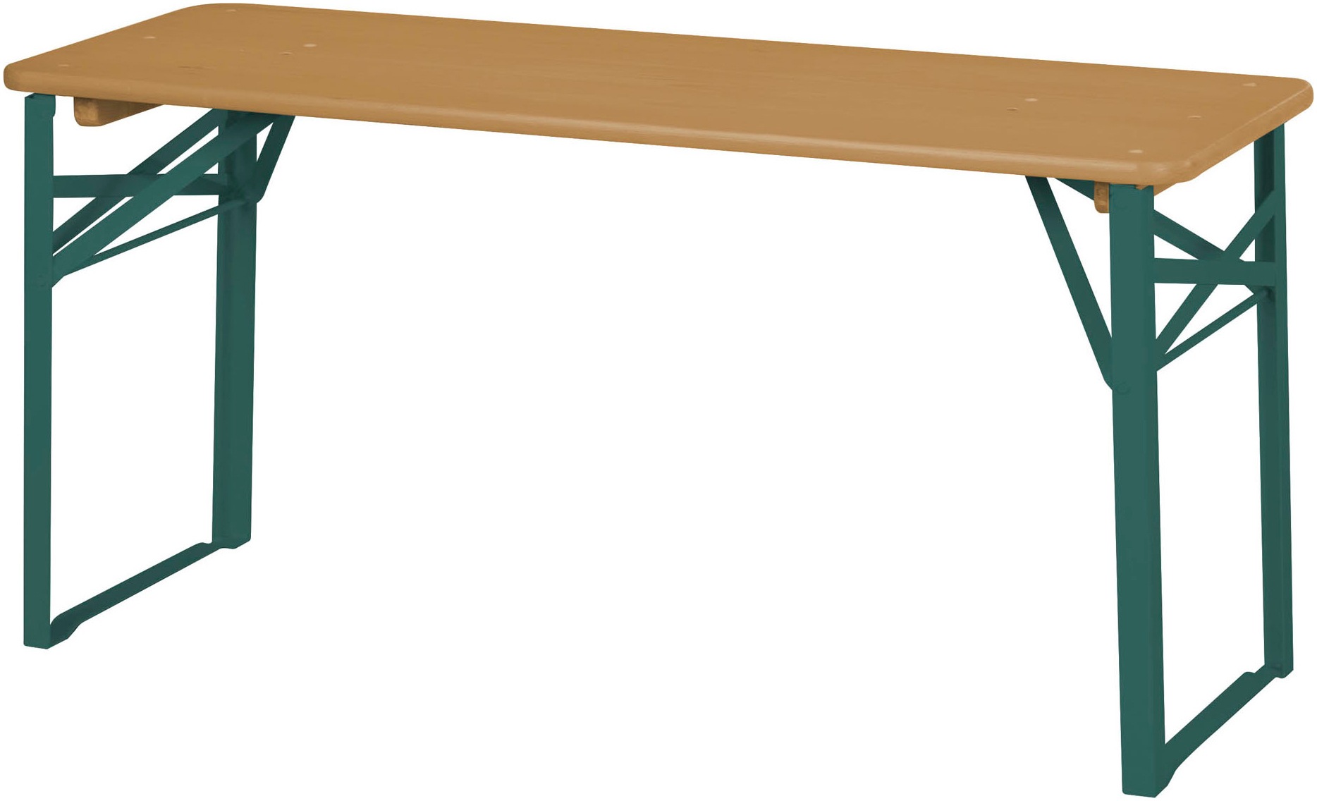 roba® Kindersitzgruppe »Outdoor Party-Garnitur für Kinder, natur/grün, aus Holz«, (3 tlg.), mit Lehne; FSC® - schützt Wald - weltweit