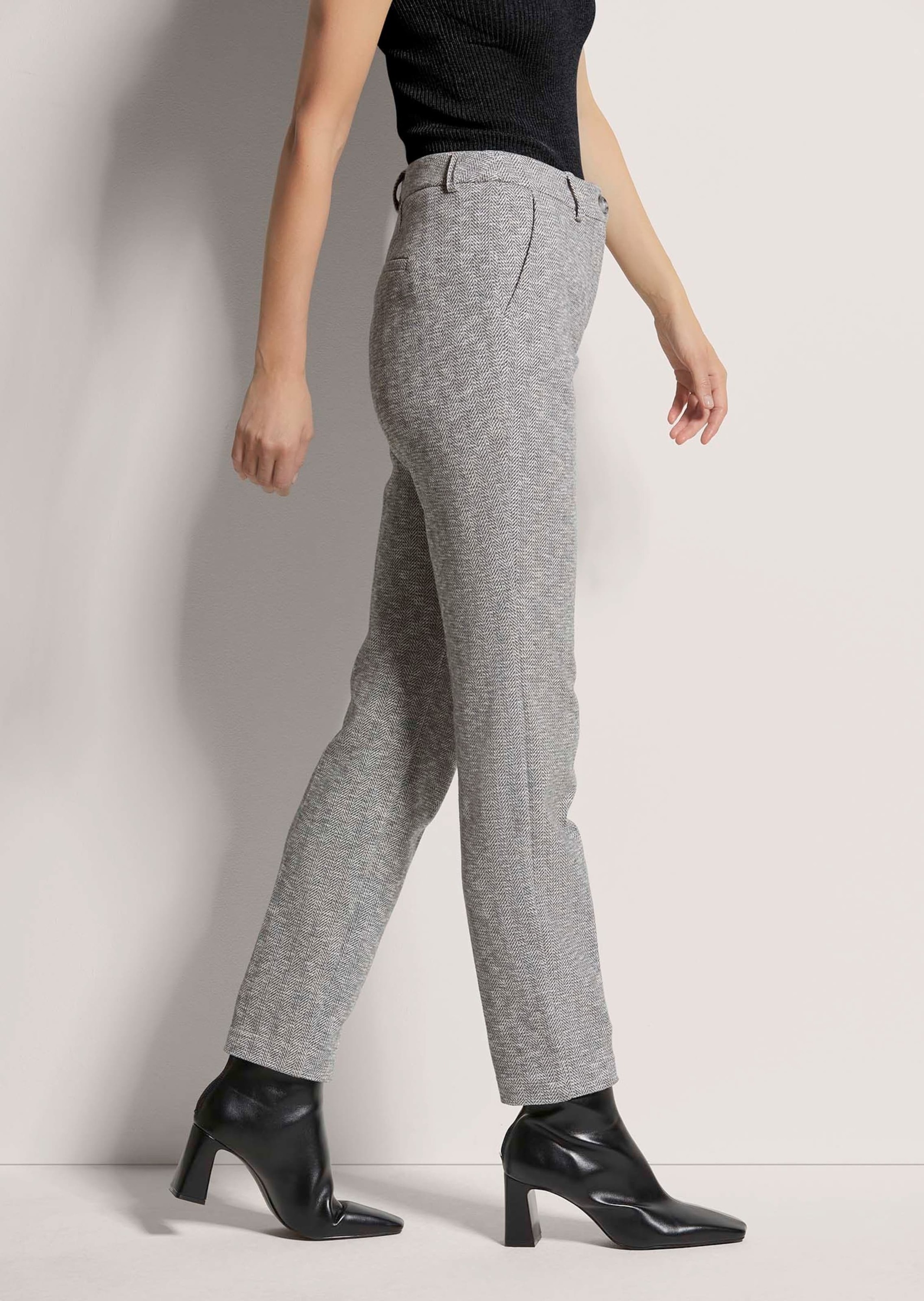 MADELEINE Bügelfaltenhose »Hose Schmale Bügelfalten-Hose«