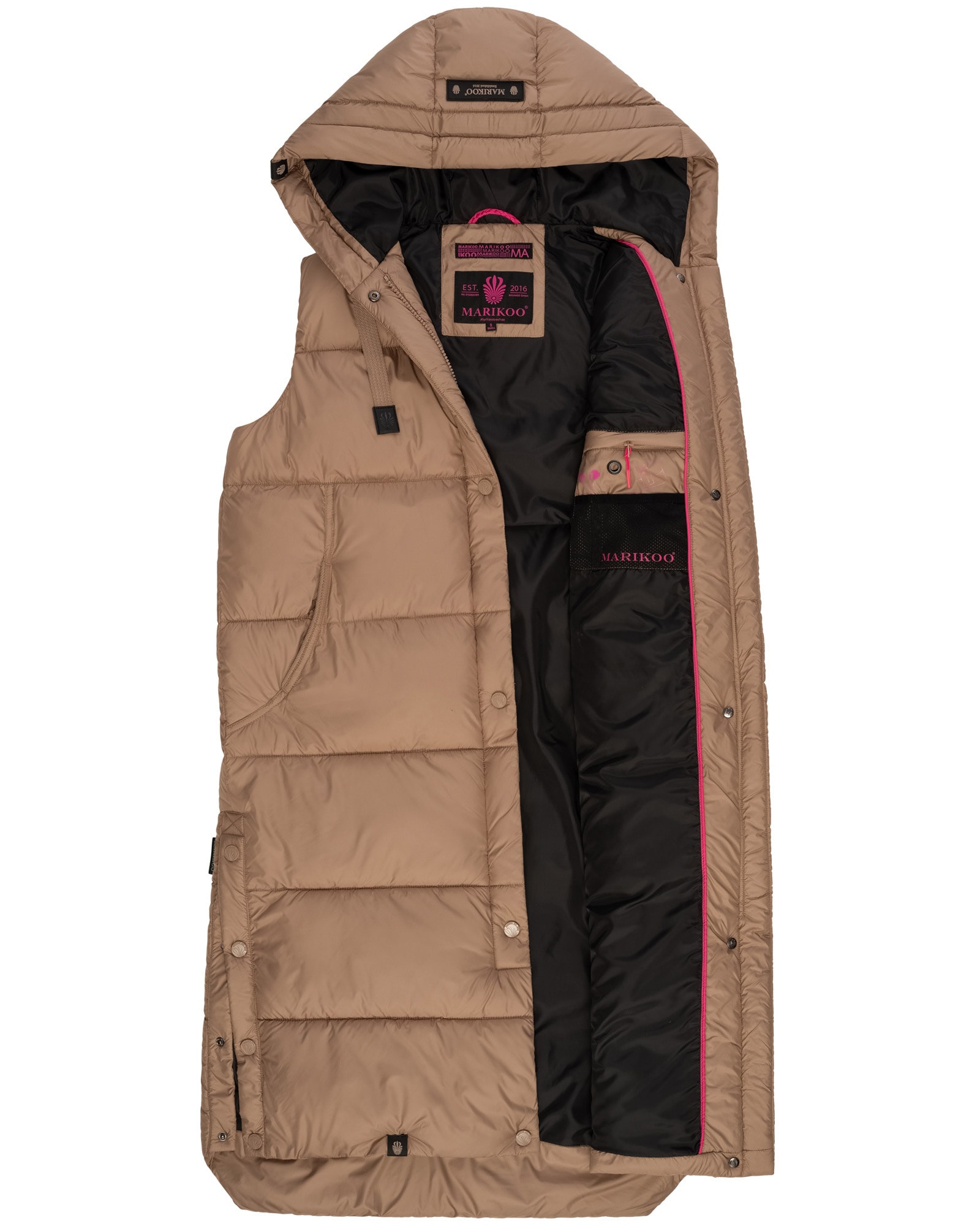 Marikoo Steppweste »Marikoo Sayorii Damen Winter Weste B967«
