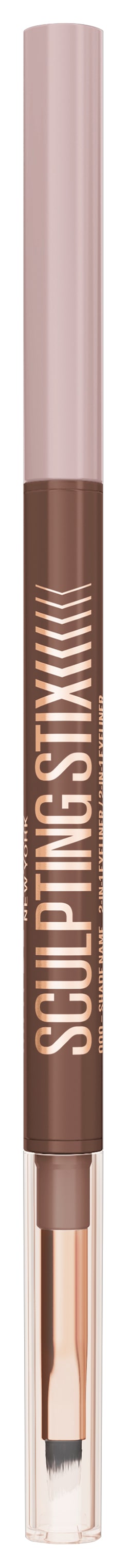 MAYBELLINE NEW YORK Eyeliner »Maybelline New York Sculpting Stix 2-in-1 Eyeliner«