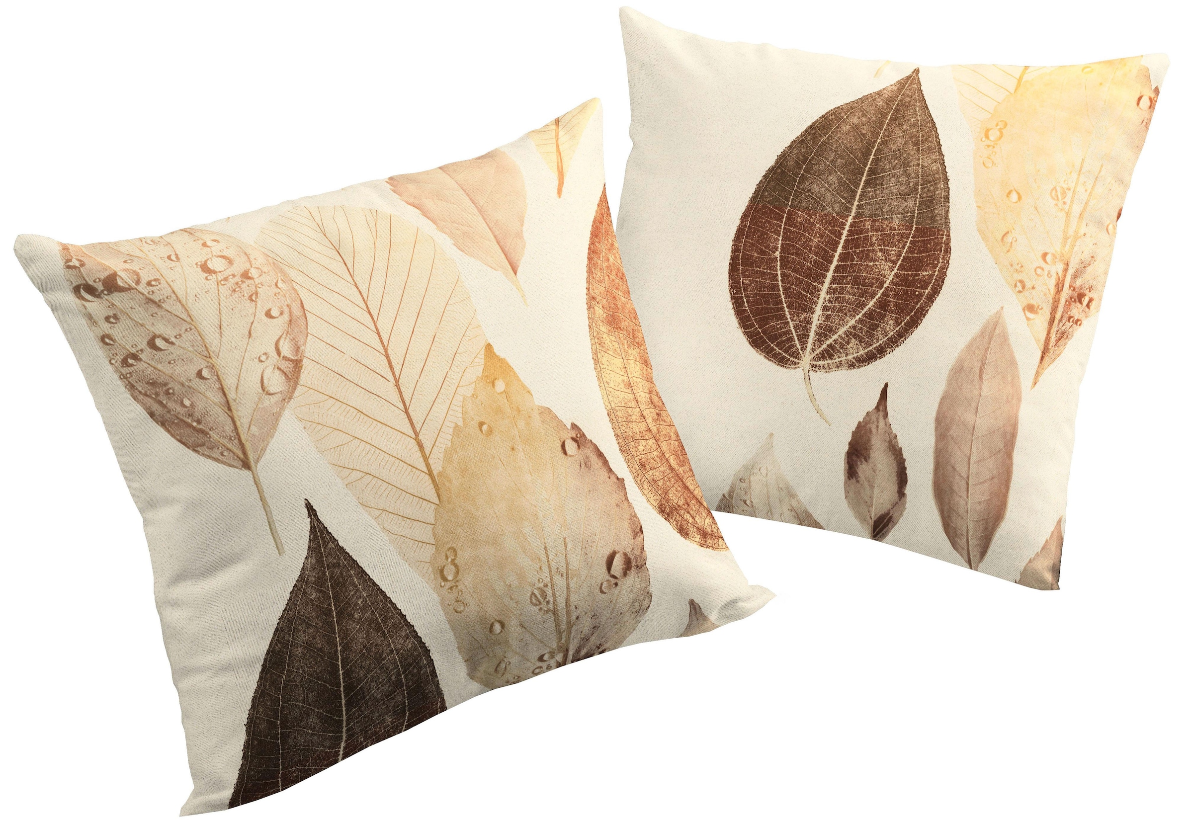 Wirth Dekokissen »MAREK« Kissenhülle ohne Füllung, 2 Stück