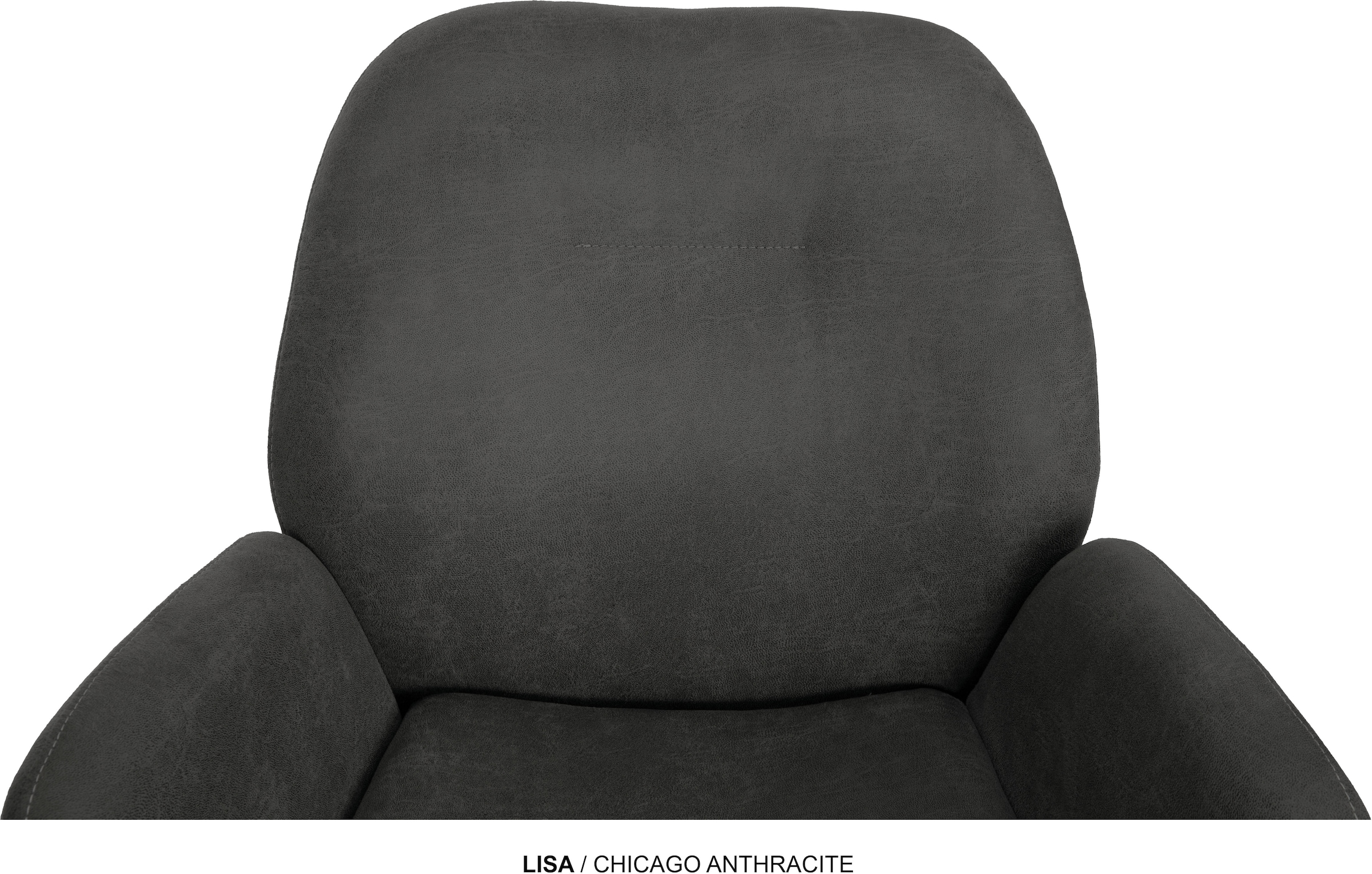 OMG Design Esszimmerstuhl »Lisa« (Set) 1 Stk.Drehstuhl mit auto-return, Armlehnenstuhl