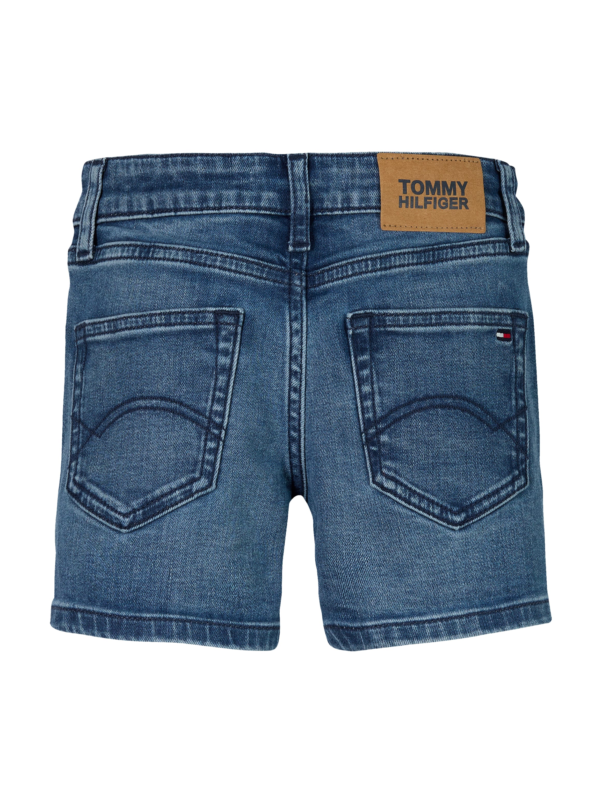 Tommy Hilfiger Shorts »NORA SHORT«, in blauer Waschung