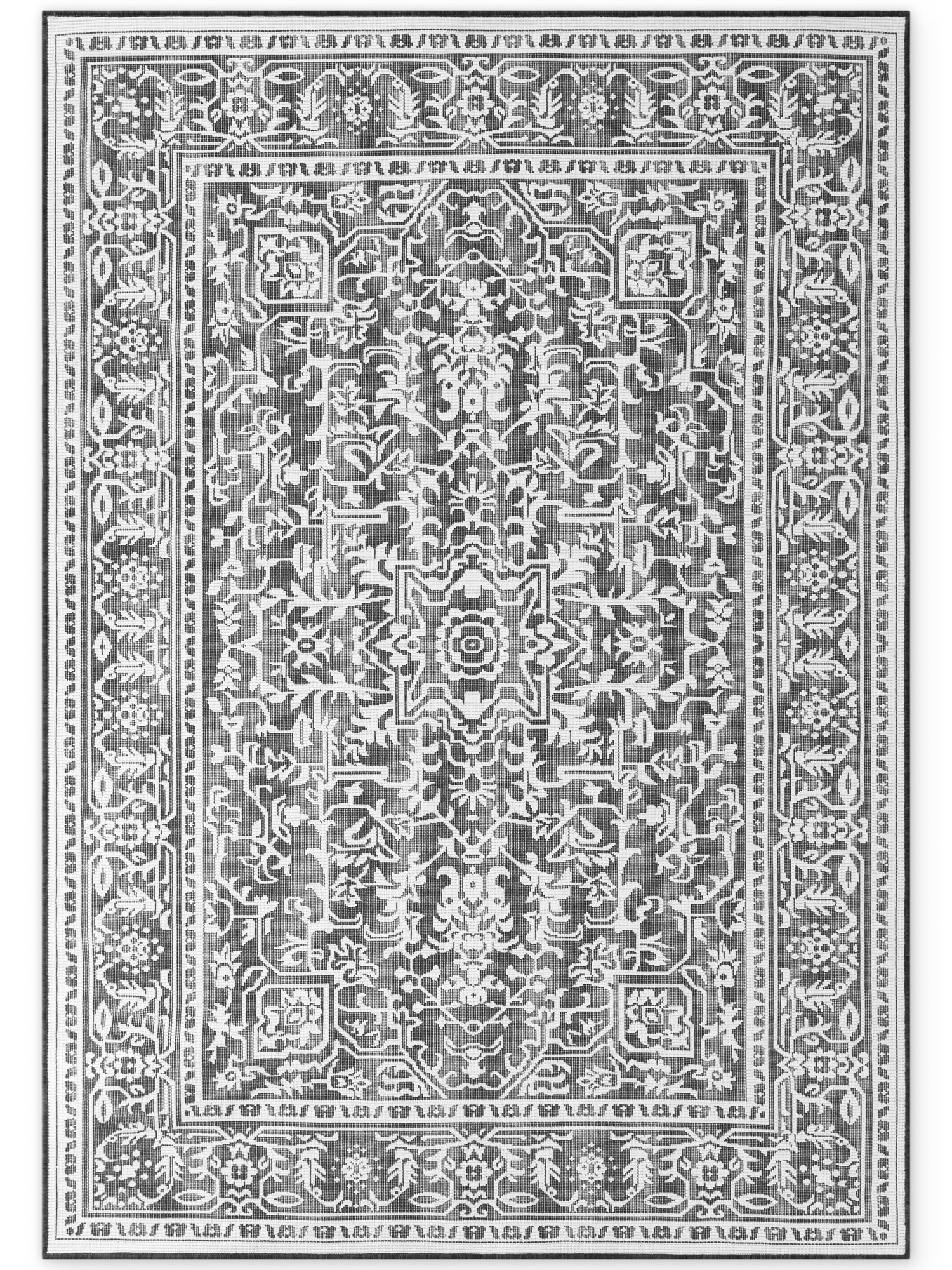 NORTHRUGS Outdoorteppich »Kona Wendeteppich«, rechteckig, 5 mm Höhe, In und Outdoor, Flachgewebe, wetterfest, pflegeleicht, robust