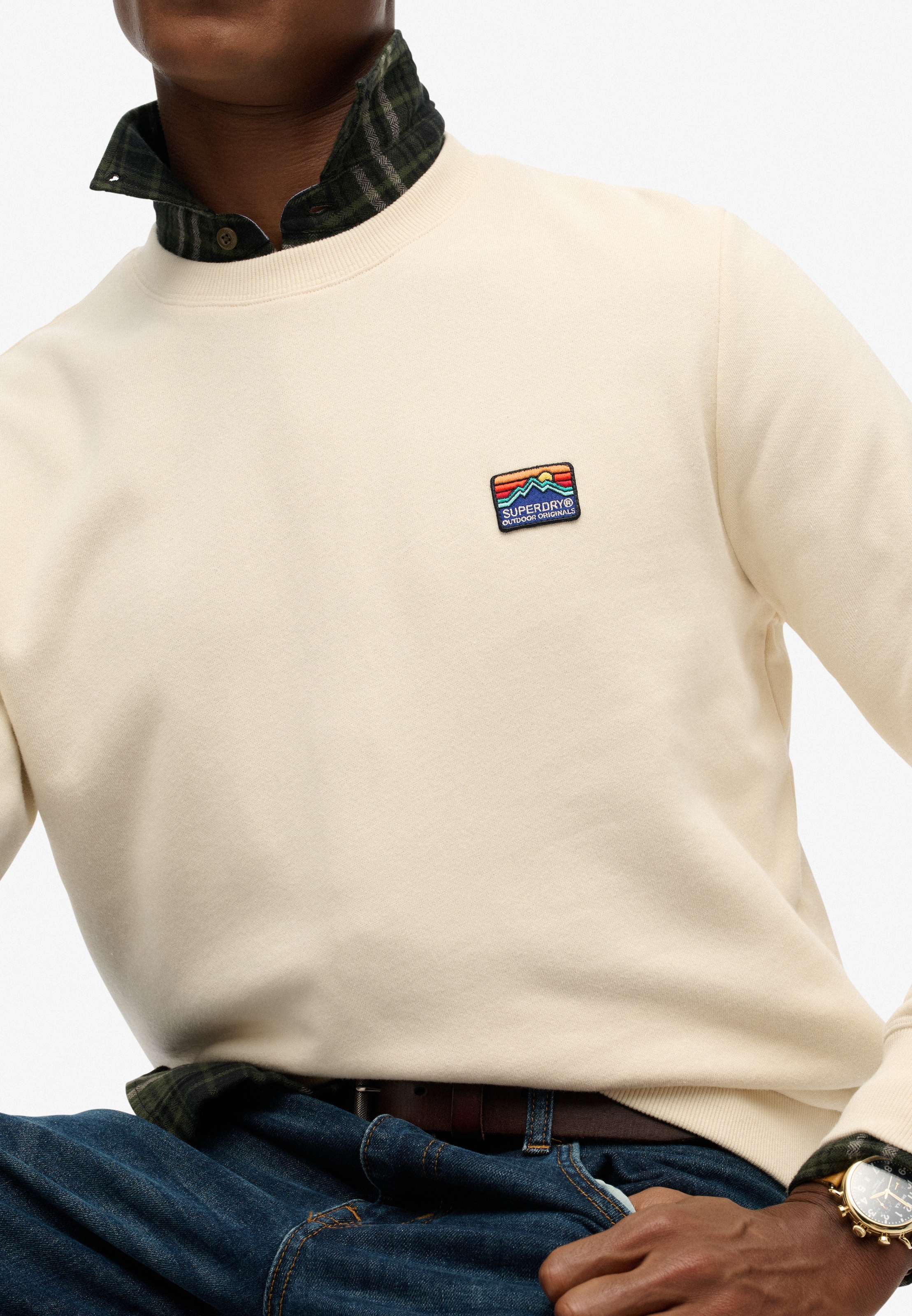 Superdry Sweatshirt »GREAT OUTDOORS EMB RLXD SWEAT«
