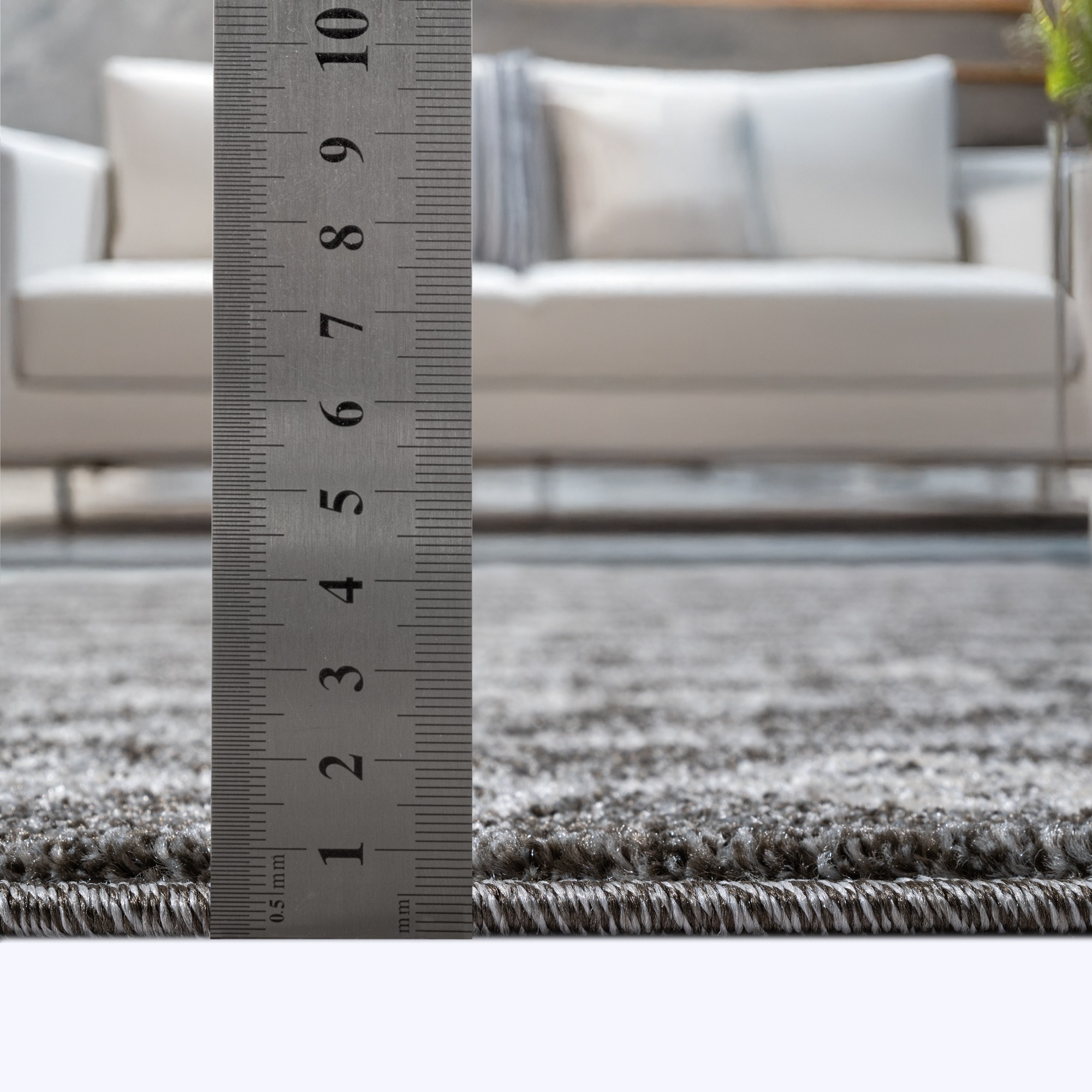 Sanat Teppich »Boho 8204« rechteckig 10 mm Höhe Kurzflor, robust, Boho, Scandic, für Fussbodenheizung geeignet