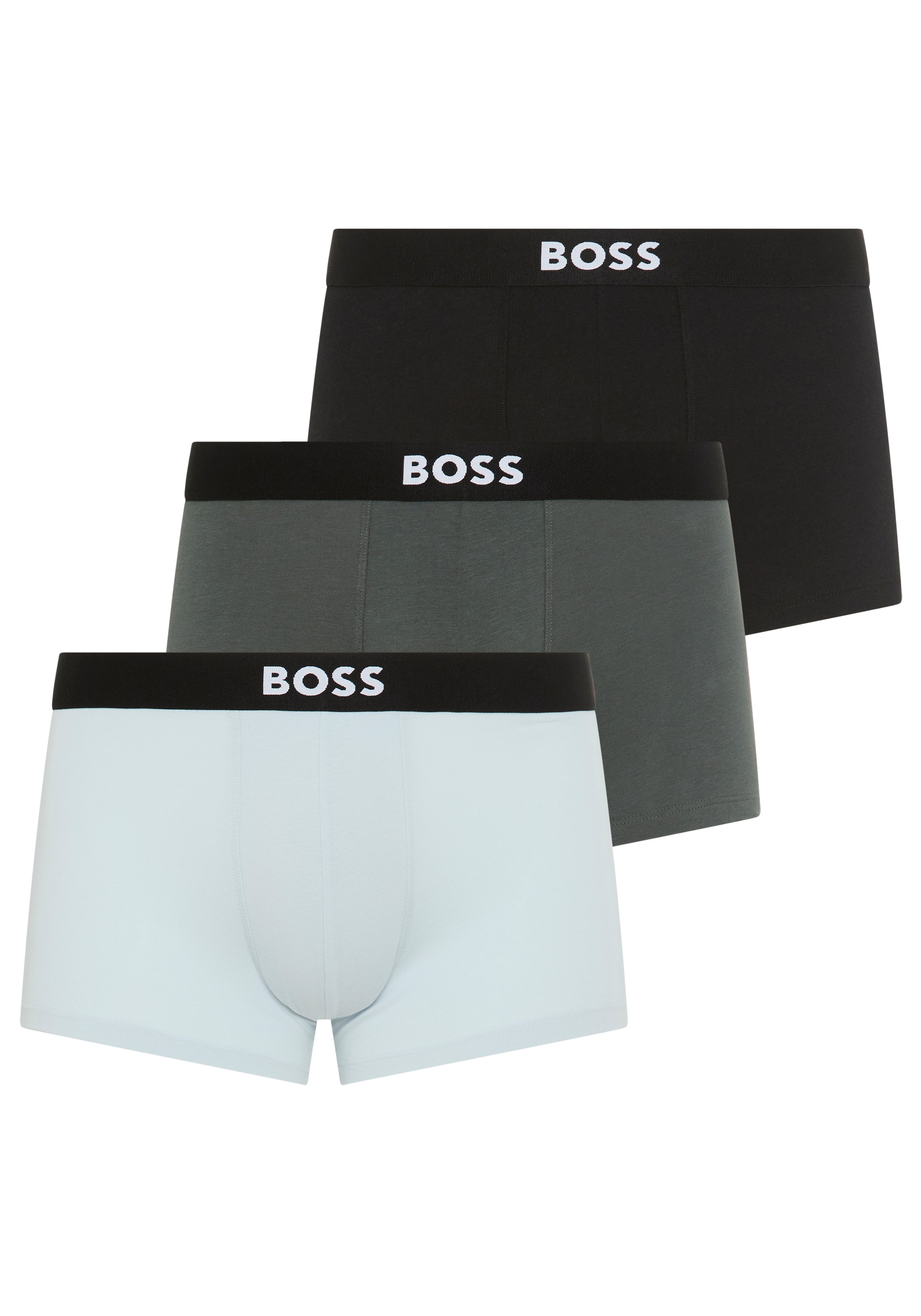 BOSS Trunk »3P Trunk BOSS ONE« mit unifarbenen Bund