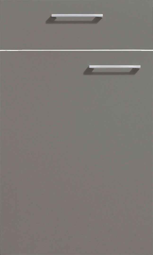 KOCHSTATION Küchenzeile »KS-Scafa, vormontiert, mit höhenverstellbaren Füßen« vormontiert, wahlweise mit E-Geräten, Stellbreite 305 x 185 cm