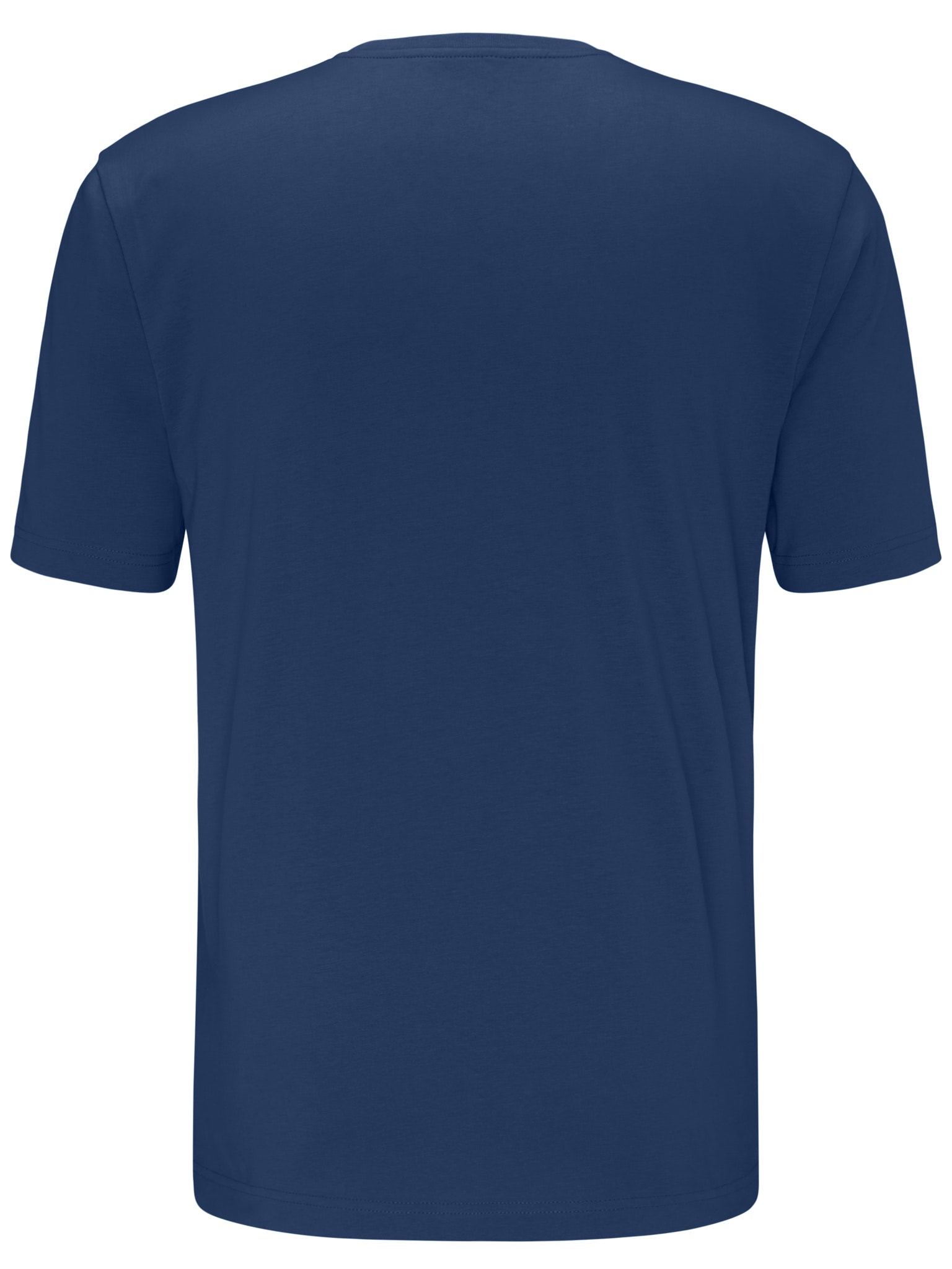FYNCH-HATTON T-Shirt »FYNCH-HATTON Basic T-Shirt« Sommershirt in unifarben, mit Logostickerei