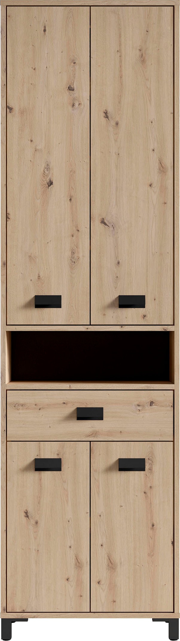 byLIVING Hochschrank »Wellness«, Höhe 193 cm, Breite 54 cm, mit viel Stauraum und offenem Fach