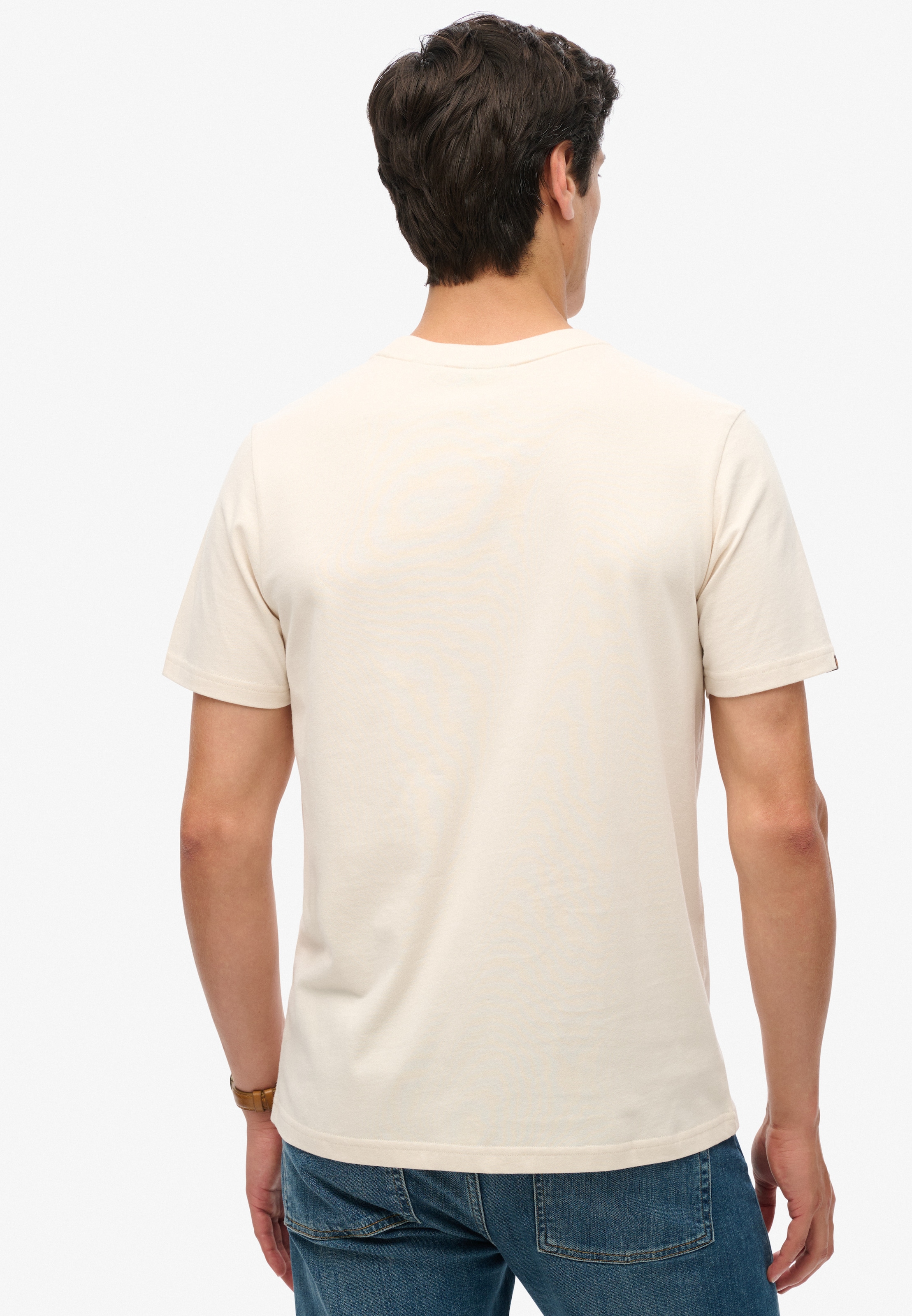 Superdry Rundhalsshirt »CLASSIC CORE LOGO SHADOW TEE«