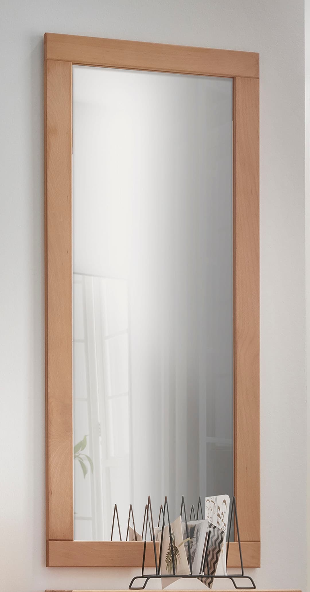Home affaire Wandspiegel »Dura«, kaufen Breite FSC-zertifiziertem Garantie online | 50 Jahren aus cm XXL mit 3 Massivholz