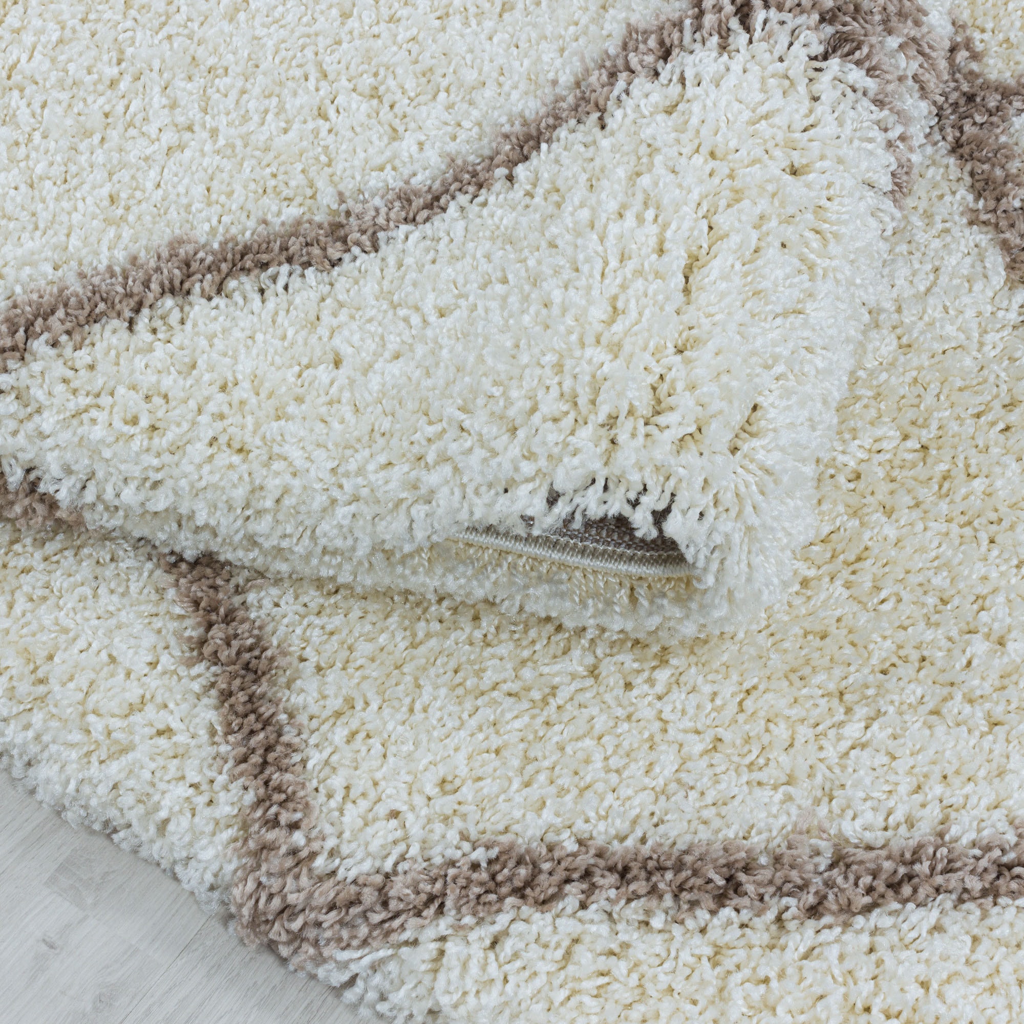 Ayyildiz Teppiche Hochflor-Teppich »ALVOR 3401«, rechteckig, 50 mm Höhe, Shaggy, Langflor, Läufer, pflegeleicht, Wohnzimmer