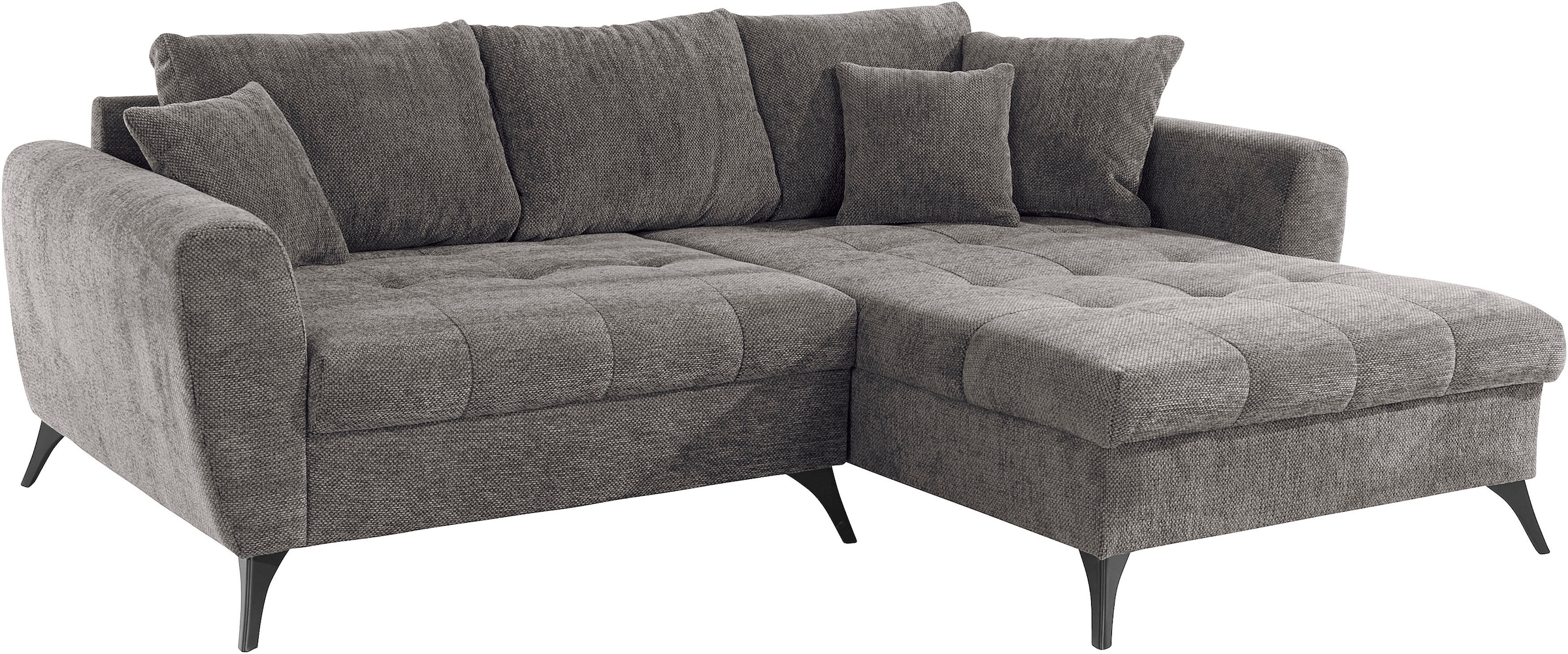 INOSIGN Ecksofa »Lörby L-Form«, Belastbarkeit bis 140kg pro Sitzplatz, auch mit Aqua clean-Bezug