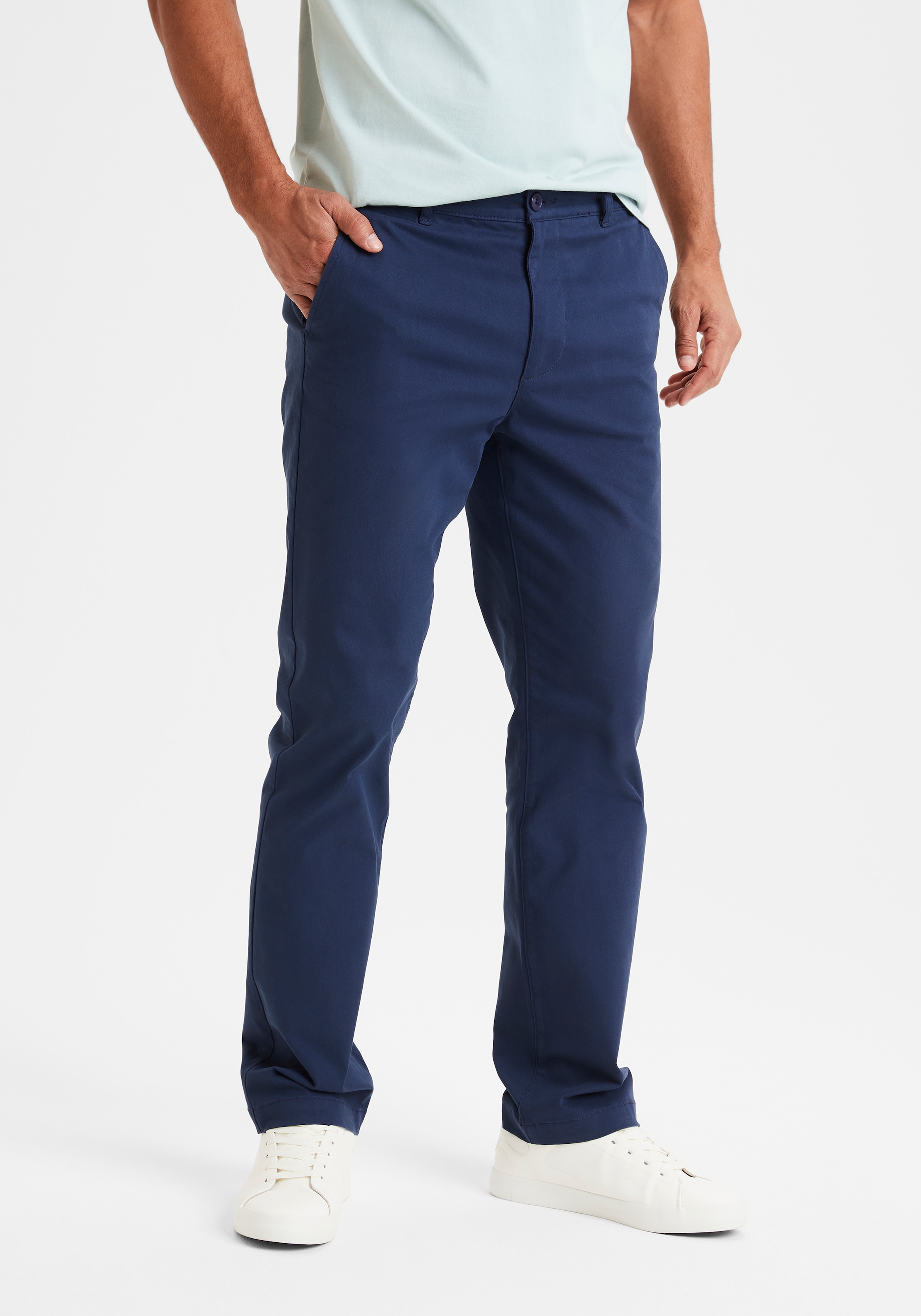 H.I.S Chinohose »regular-fit«, lange Hose, aus elastischer Baumwoll-Qualität