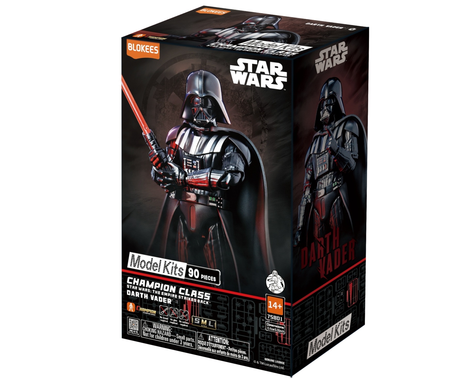Dickie Toys Modellbausatz »Star Wars Darth Vader« 90 Stk. tlg.