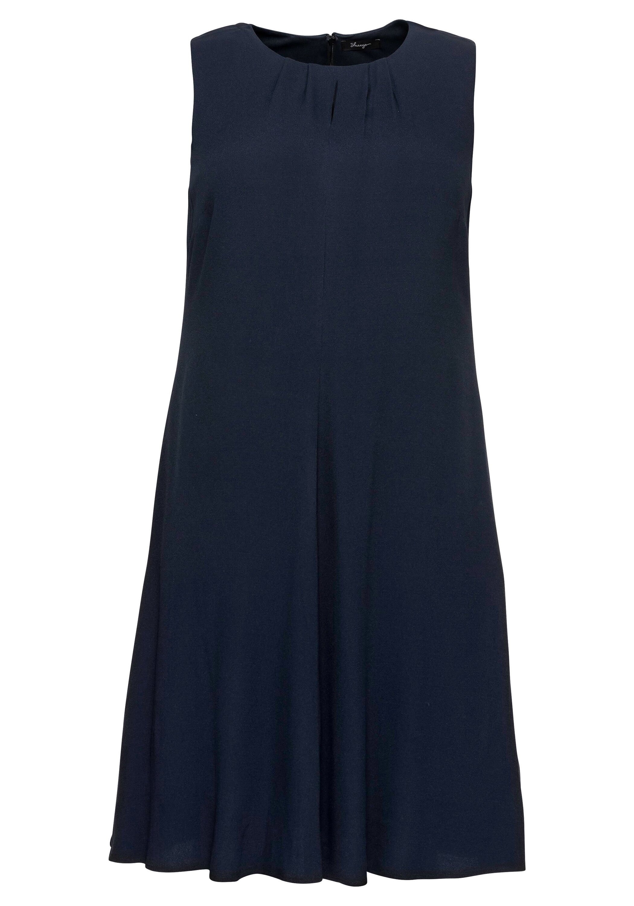 Sheego Abendkleid »Cocktailkleid mit Falten-Detail«