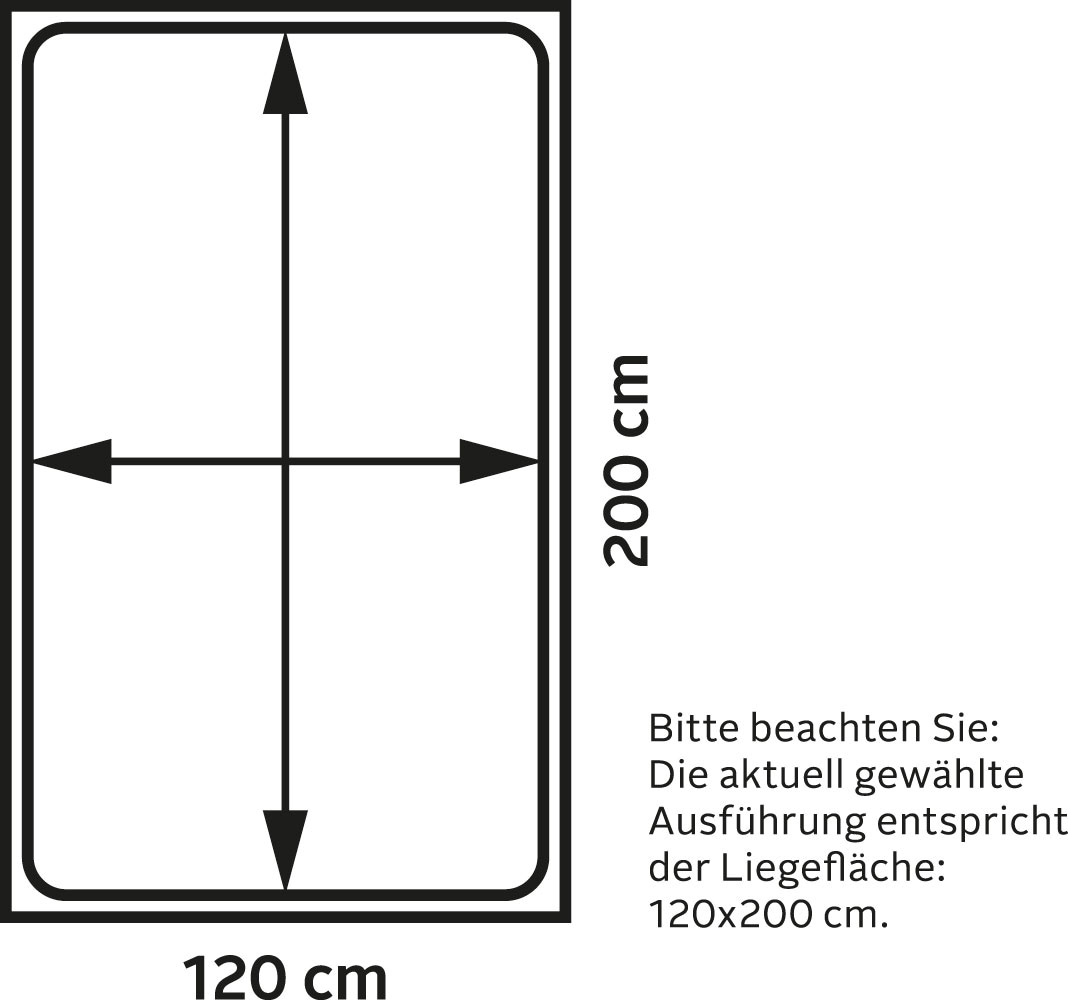 Schlaraffia Boxspringbett »Saga«, mit BULTEX® inklusive Topper in Schwebeoptik, Kopfteilhöhe 133 cm