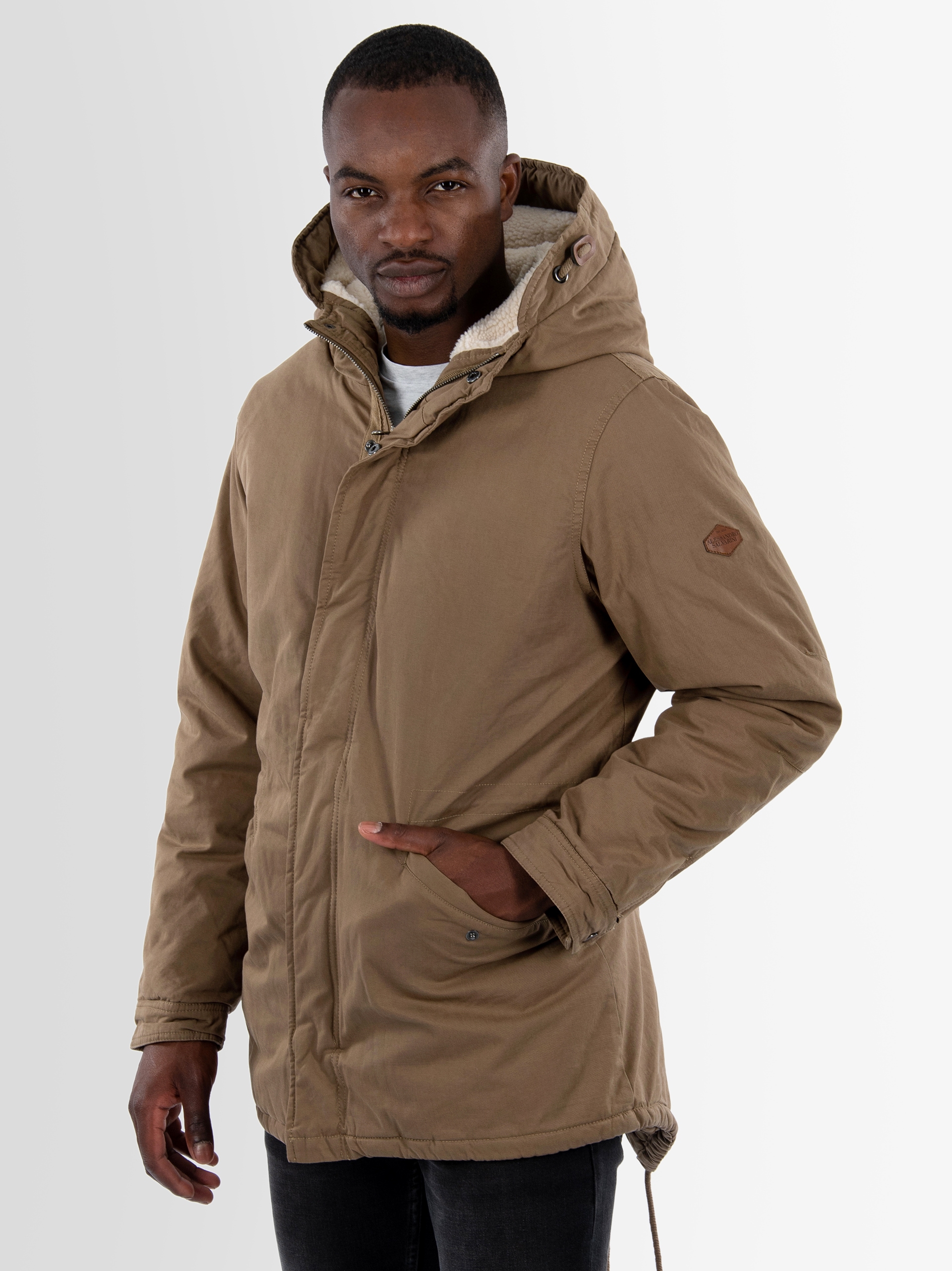 Alessandro Salvarini Winterjacke »A. Salvarini Herren Winter Parka AS138«