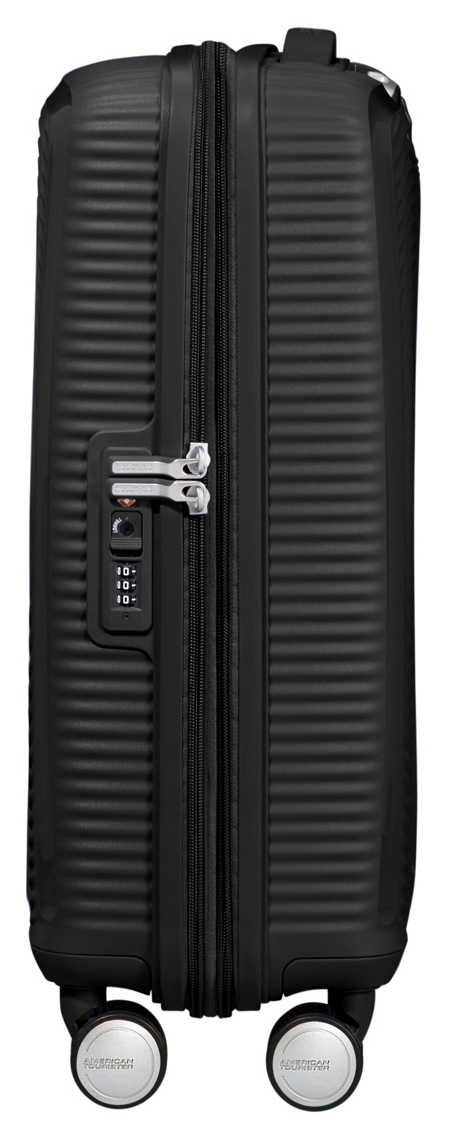 American Tourister® Hartschalen-Trolley »SOUNDBOX, in verschiedenen Farben und Größen«, 4 Rollen, Reisekoffer Trolley Aufgabegepäck TSA-Zahlenschloss Volumenerweiterung