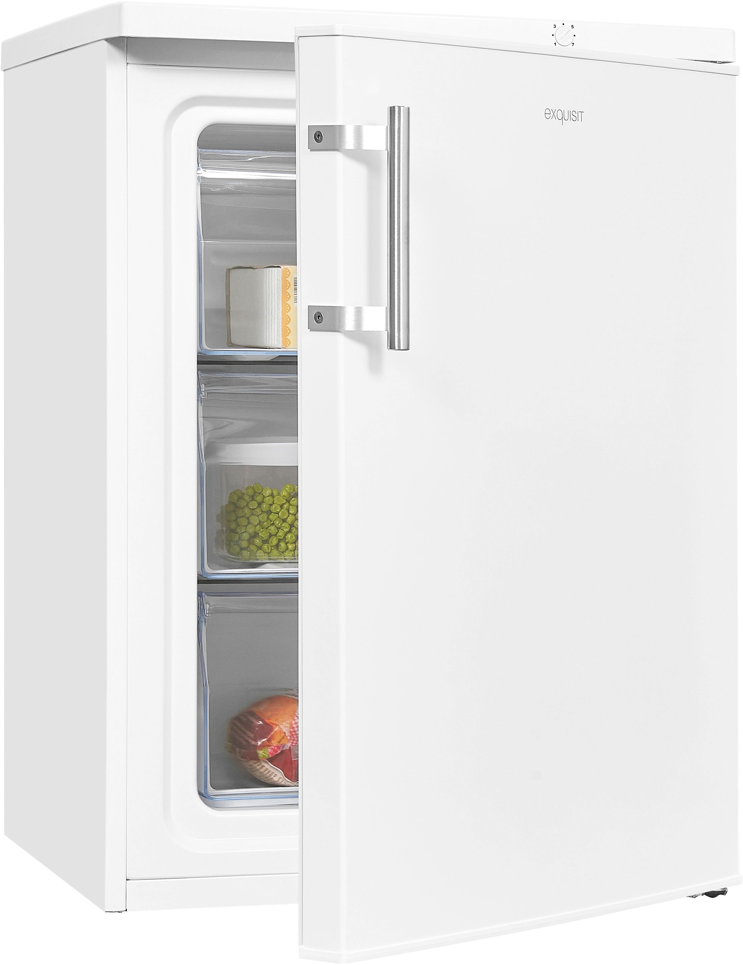exquisit Gefrierschrank »GS18-H-170E weiss«, 85,0 cm hoch, 60,0 cm breit kaufen
