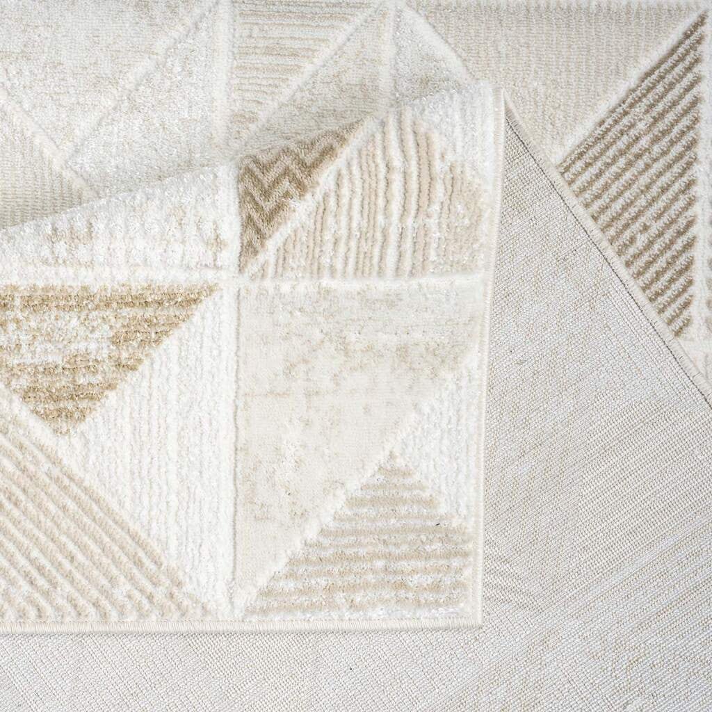 Carpet City Teppich »ANTIK231«, rechteckig, 10 mm Höhe, Kurzflor, 3D-Optik, Klassisch-Modern für Wohnzimmer, Schlafzimmer