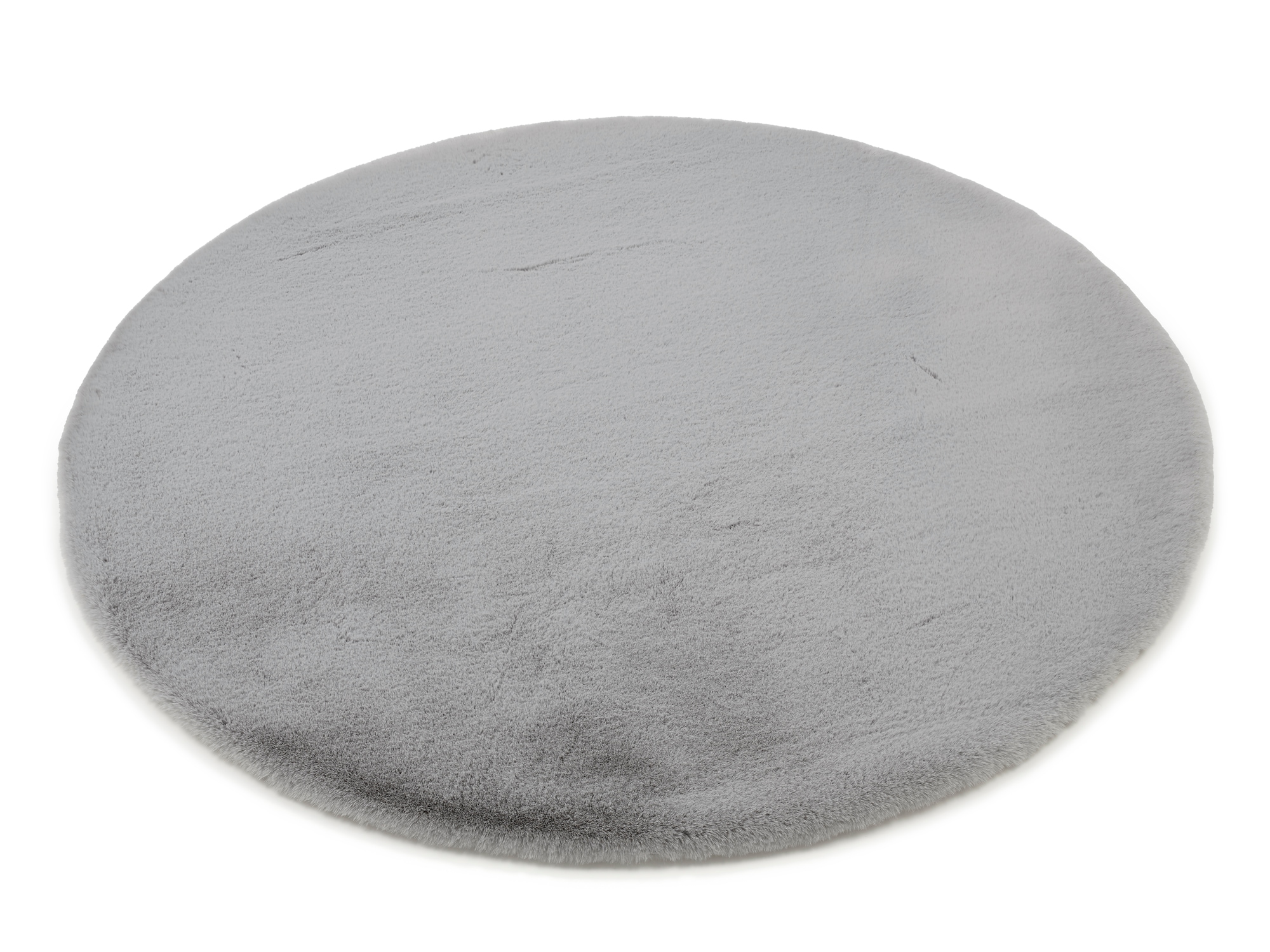 OCI DIE TEPPICHMARKE Teppich »ROCKY SOFT«, rund, 35 mm Höhe, Kunstfell, weich, kuschelig, maschinell gewebt, waschbar