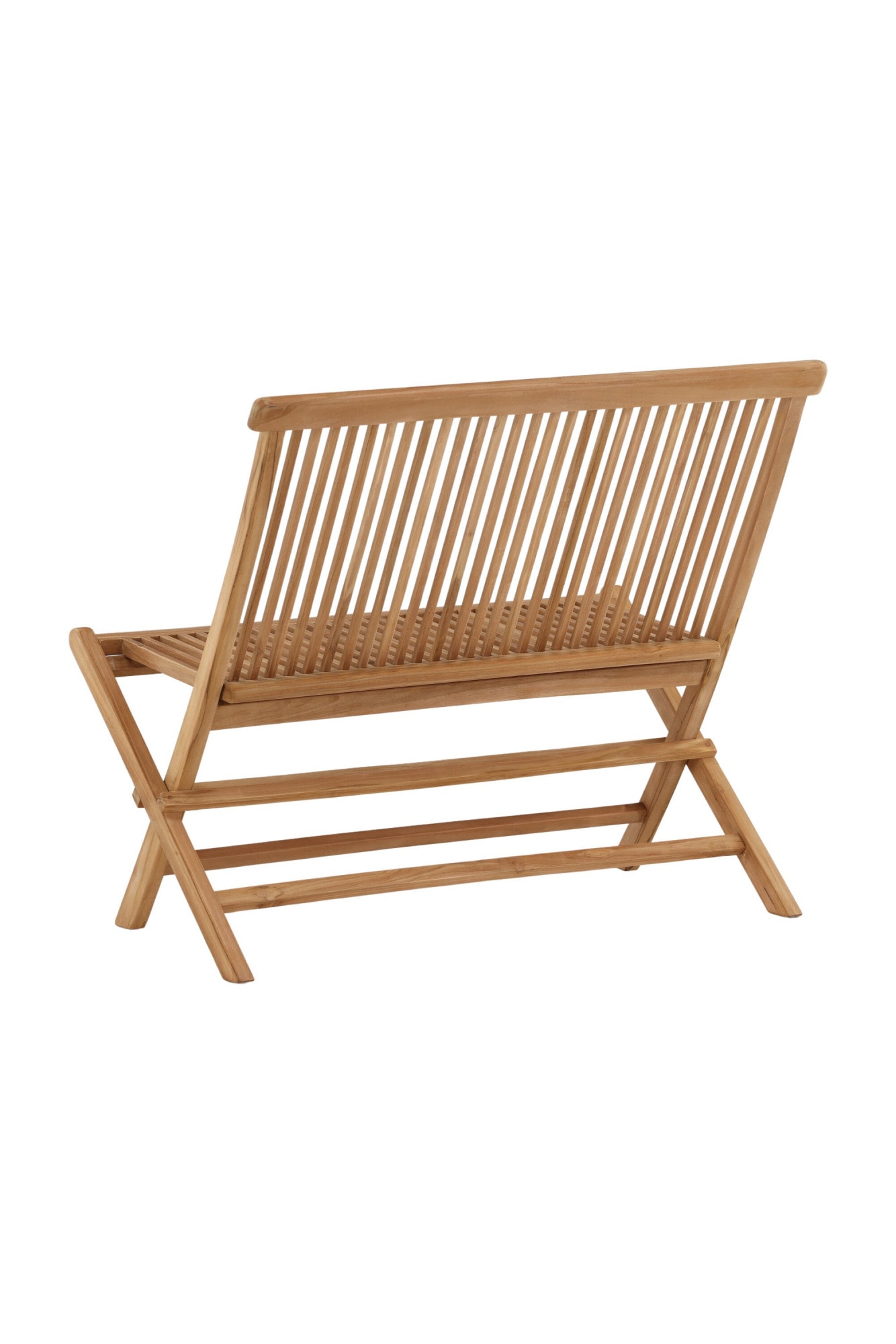Venture Home Gartenlounge-Bank »Ghana, robuste Holzbank für hohen Sitzkomfort« Sitzbank minimalistisch, Teakoptik, komfortabel