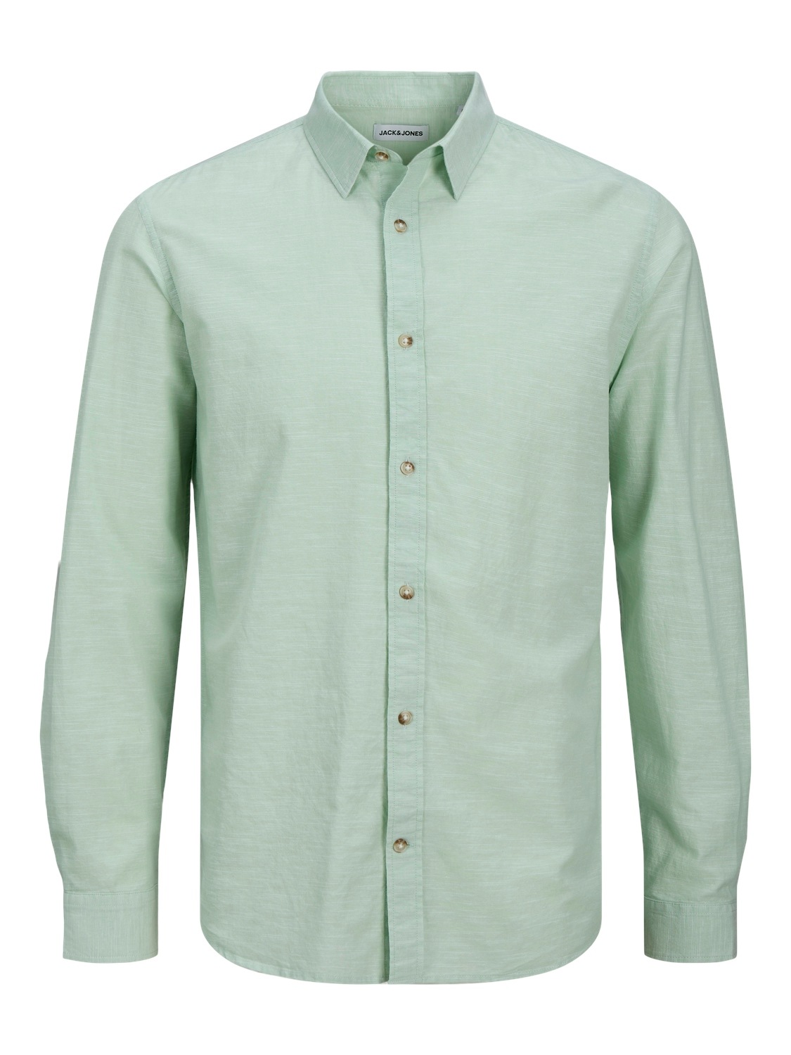 Jack & Jones Langarmhemd »JJESUMMER SHIRT LS SN«, mit Hemdkragen