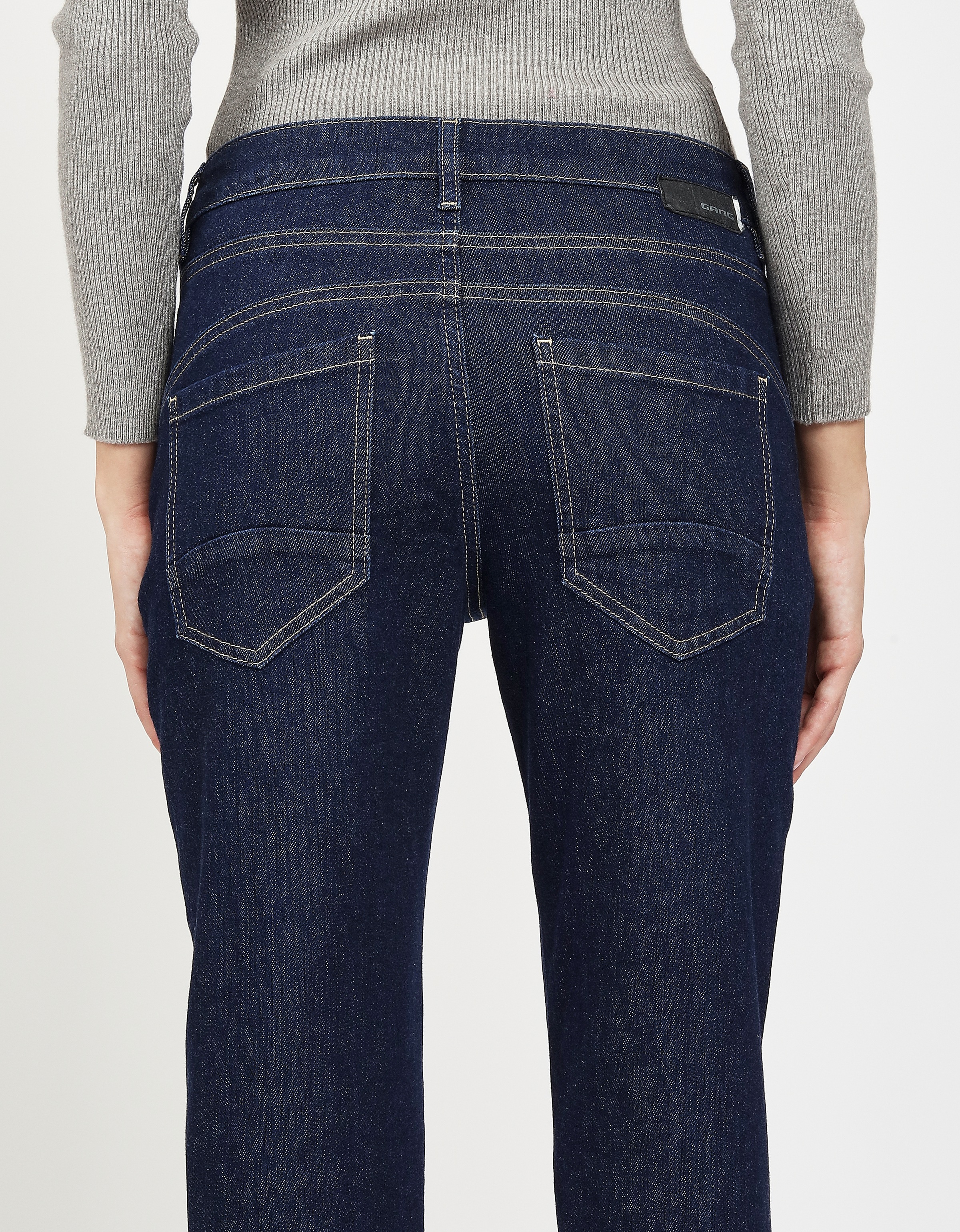 GANG 5-Pocket-Jeans »94JOLINE BOYFRIEND«, in cropped Länge
