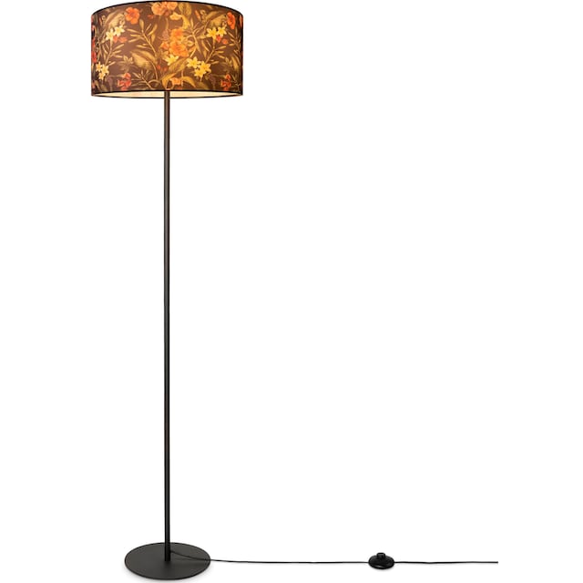 Paco Home Stehlampe »Luca Flower«, Standlampe Stoff Lampenschirm Wohnzimmer  Textil Schirm Blumen Muster online kaufen | mit 3 Jahren XXL Garantie