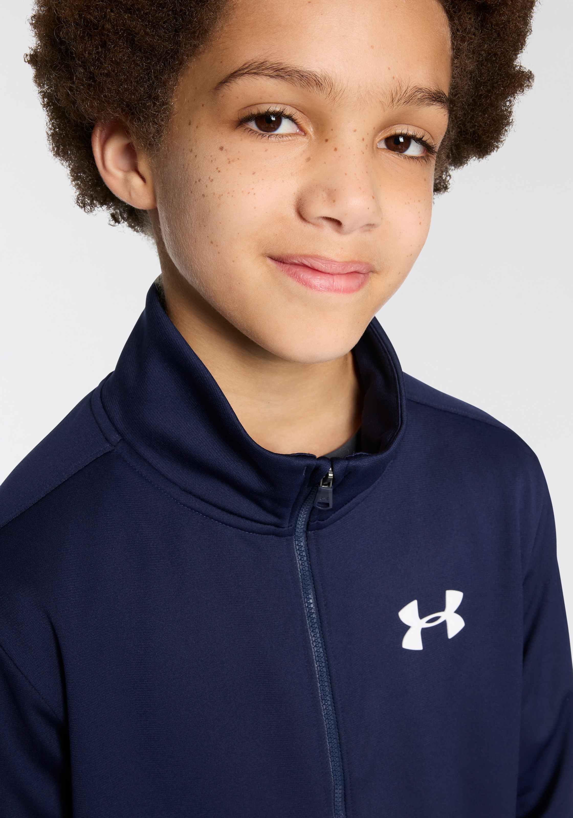 Under Armour® Trainingsanzug »UA RIVAL KNIT TRACK SUIT« 1 Stk. tlg. Für Kinder - Material innen weich angeraut