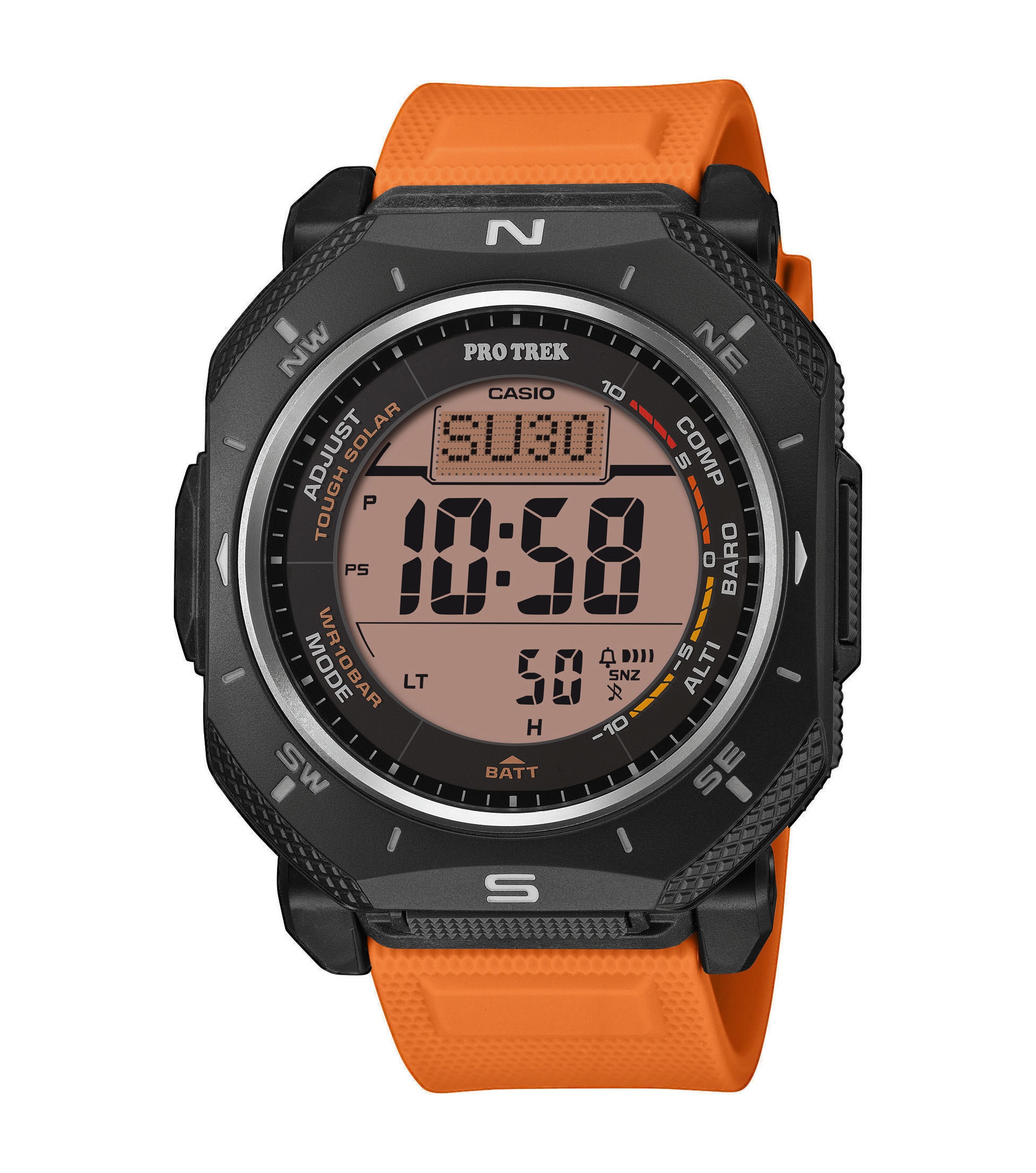 CASIO PRO TREK Multifunktionsuhr Armbanduhr, Herrenuhr, digital, automatischer Kalender, Thermometer