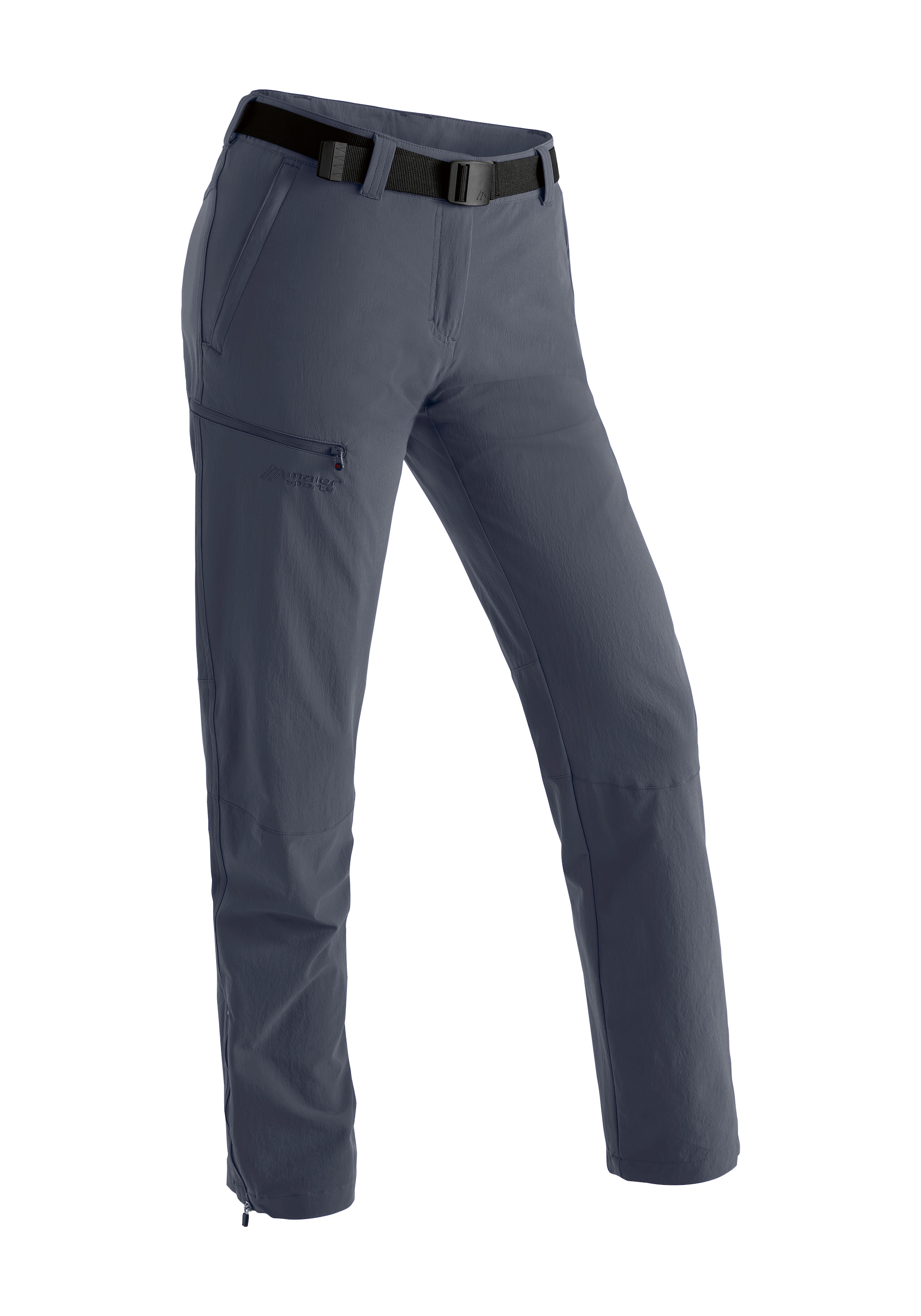Maier Sports Funktionshose „Inara slim“ Herren Wanderhose, atmungsaktive Outdoor-Hose, 4 Taschen, Slim Fit