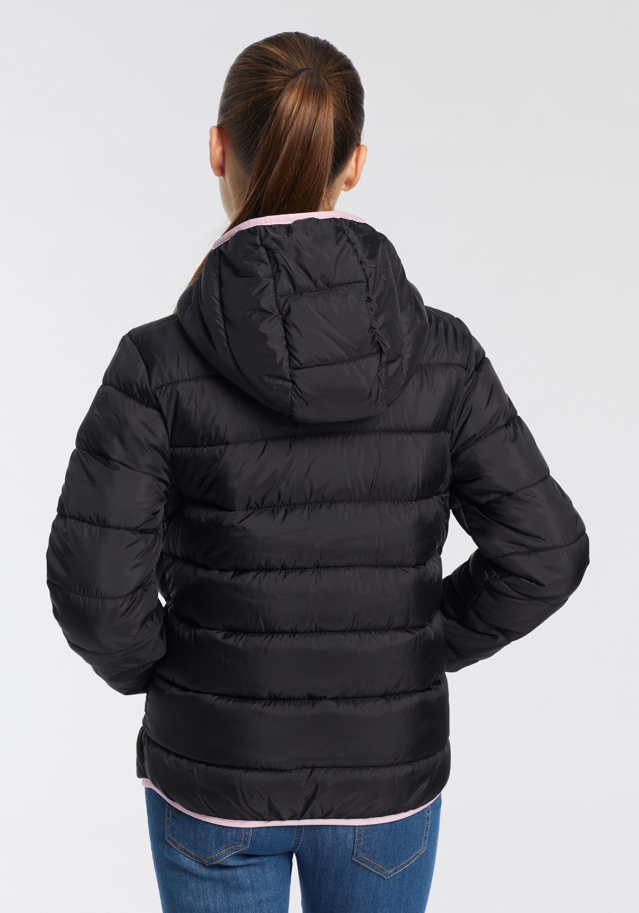 Champion Steppjacke, mit Kapuze, für Kinder