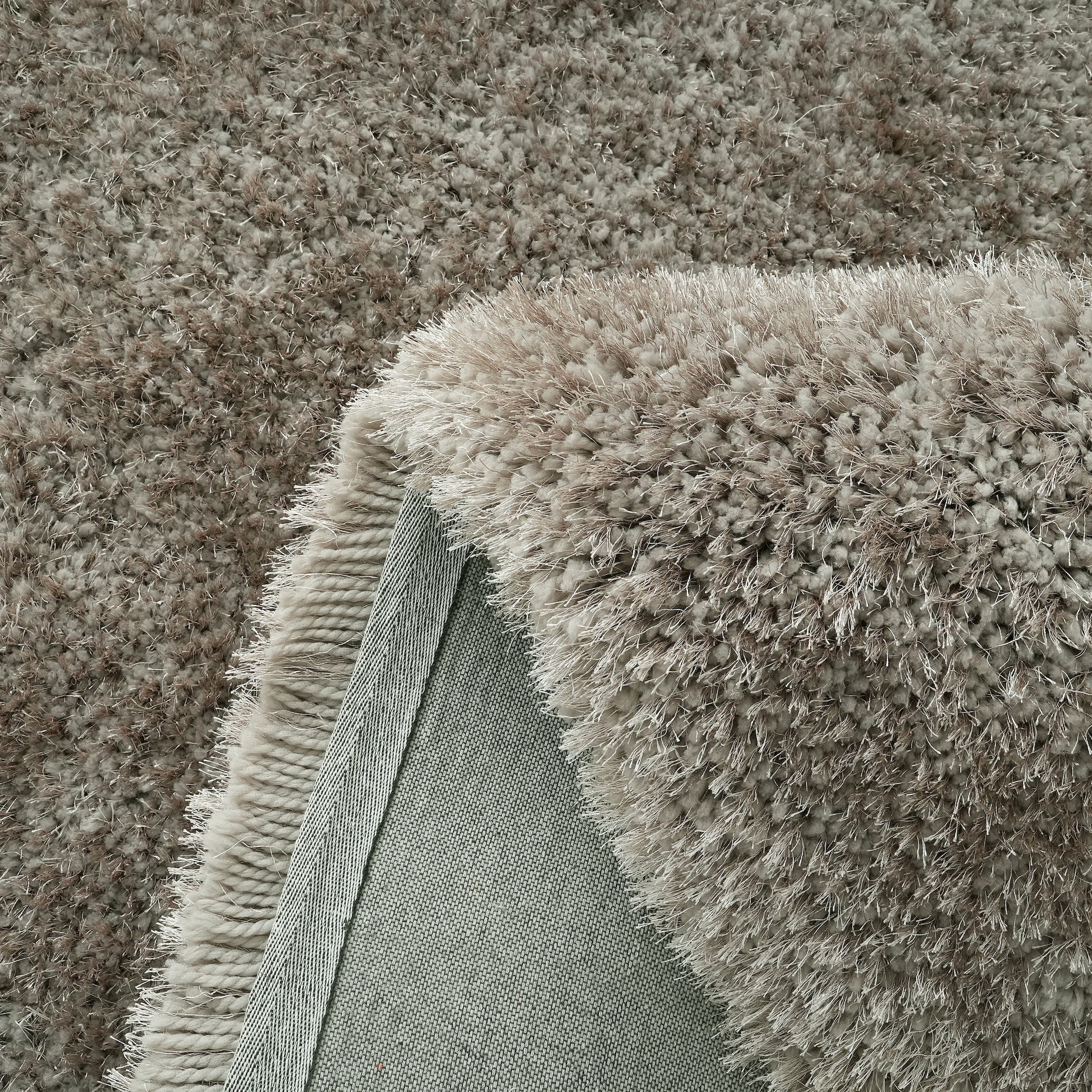 OTTO home Hochflor-Teppich »Micro exclusiv Teppich, sehr hoher Flor, weich durch Mikrofaser« rechteckig 78 mm Höhe sehr weich, flauschig, uni, Wohnzimmer, Schlafzimmer