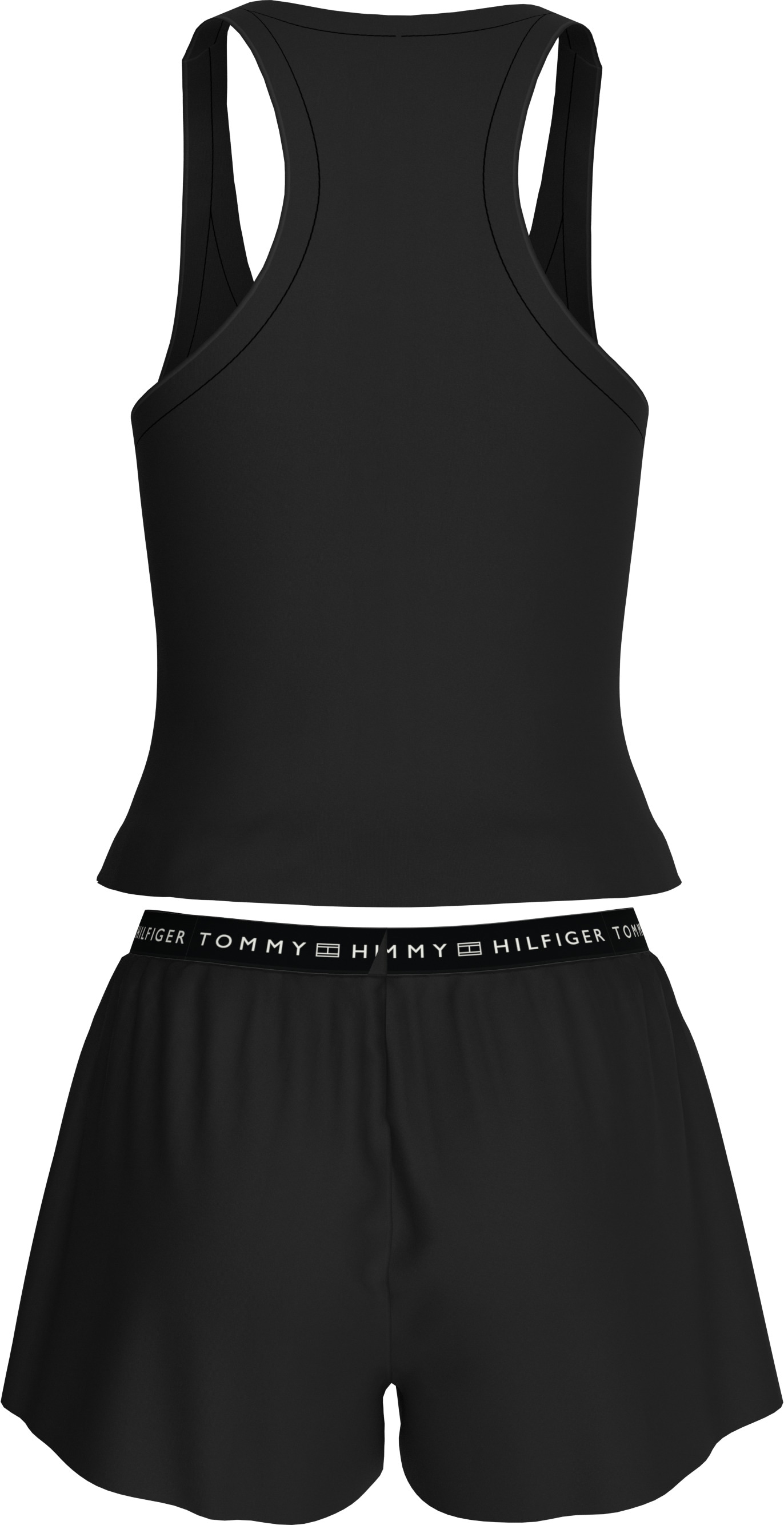 Tommy Hilfiger Underwear Shorty »MODAL TANK SHORT SET«, (Set, 2 tlg., 2tlg), mit Logo