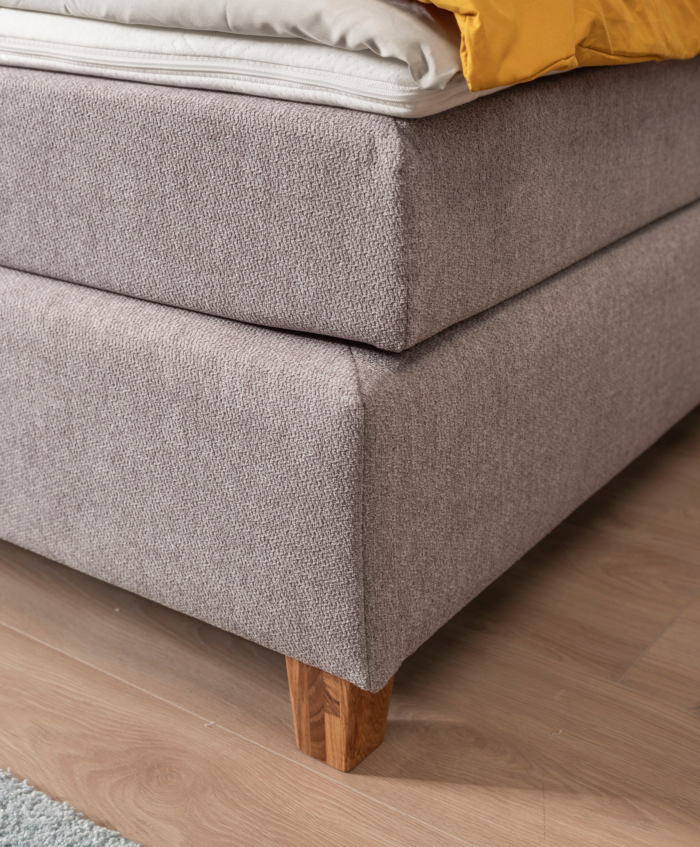 alina Boxspringbett inklusive Matratze und Topper, in diversen Ausführungen