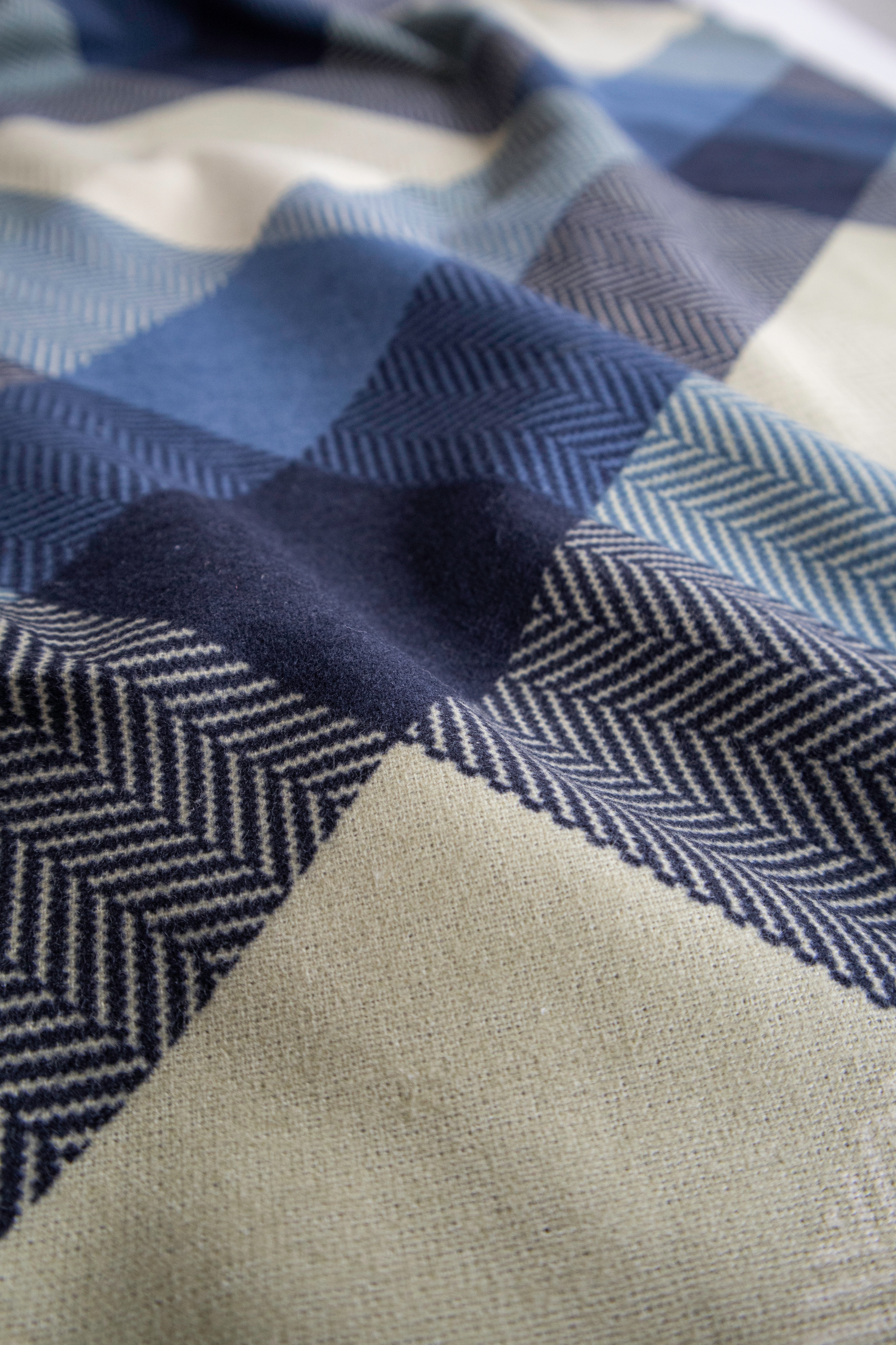 fleuresse Bettwäsche »Aspen« 2 Stk. Feinbiber mit Karo