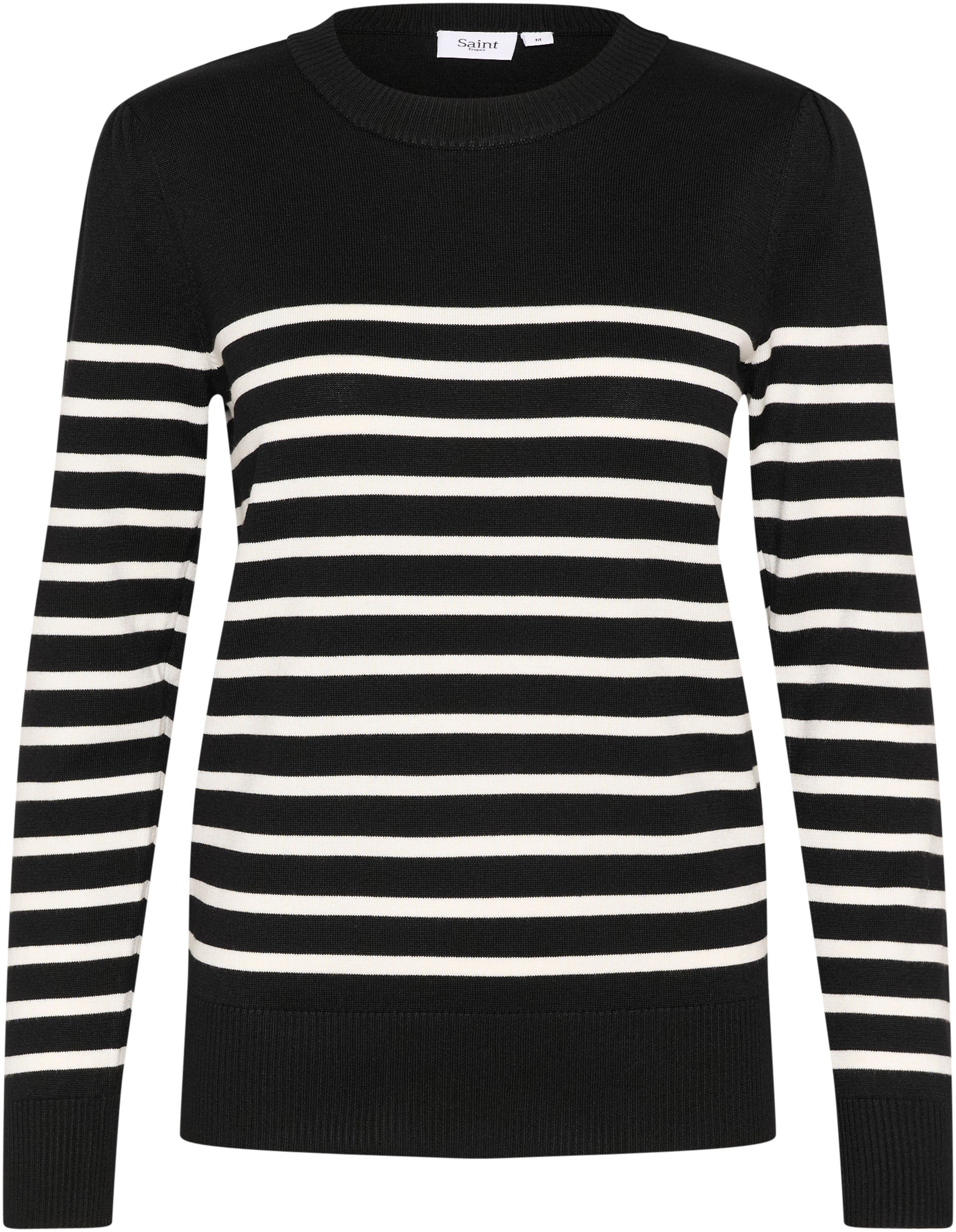 Saint Tropez Strickpullover »MilaSZ LS Striped«