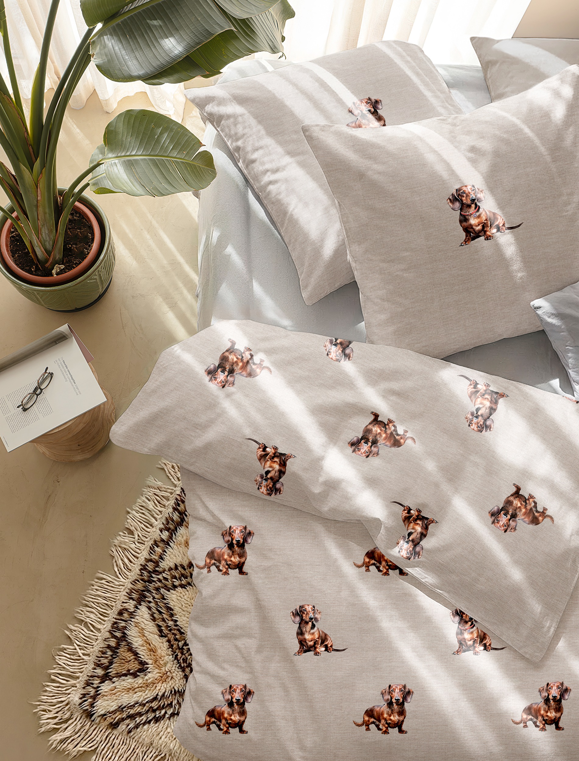 Irisette Bettwäsche »Zobel 8921« 2 Flausch-Cotton, 2 teilig, samtig weich