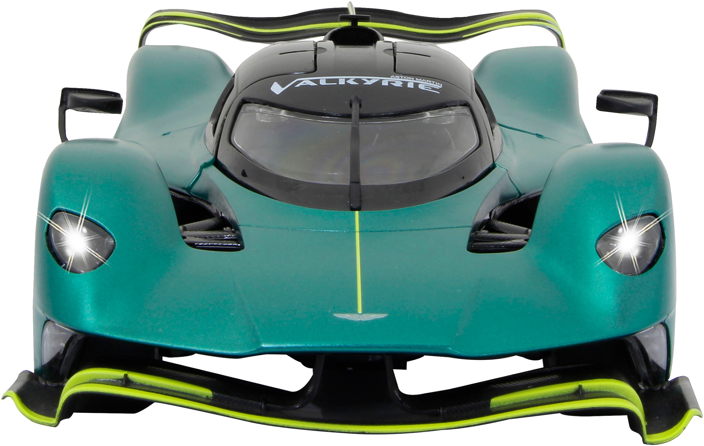 Jamara RC-Auto »Aston Martin Valkyrie AMR Pro, dunkelgrün, 2,4GHz, Tür manuell« mit LED Beleuchtung