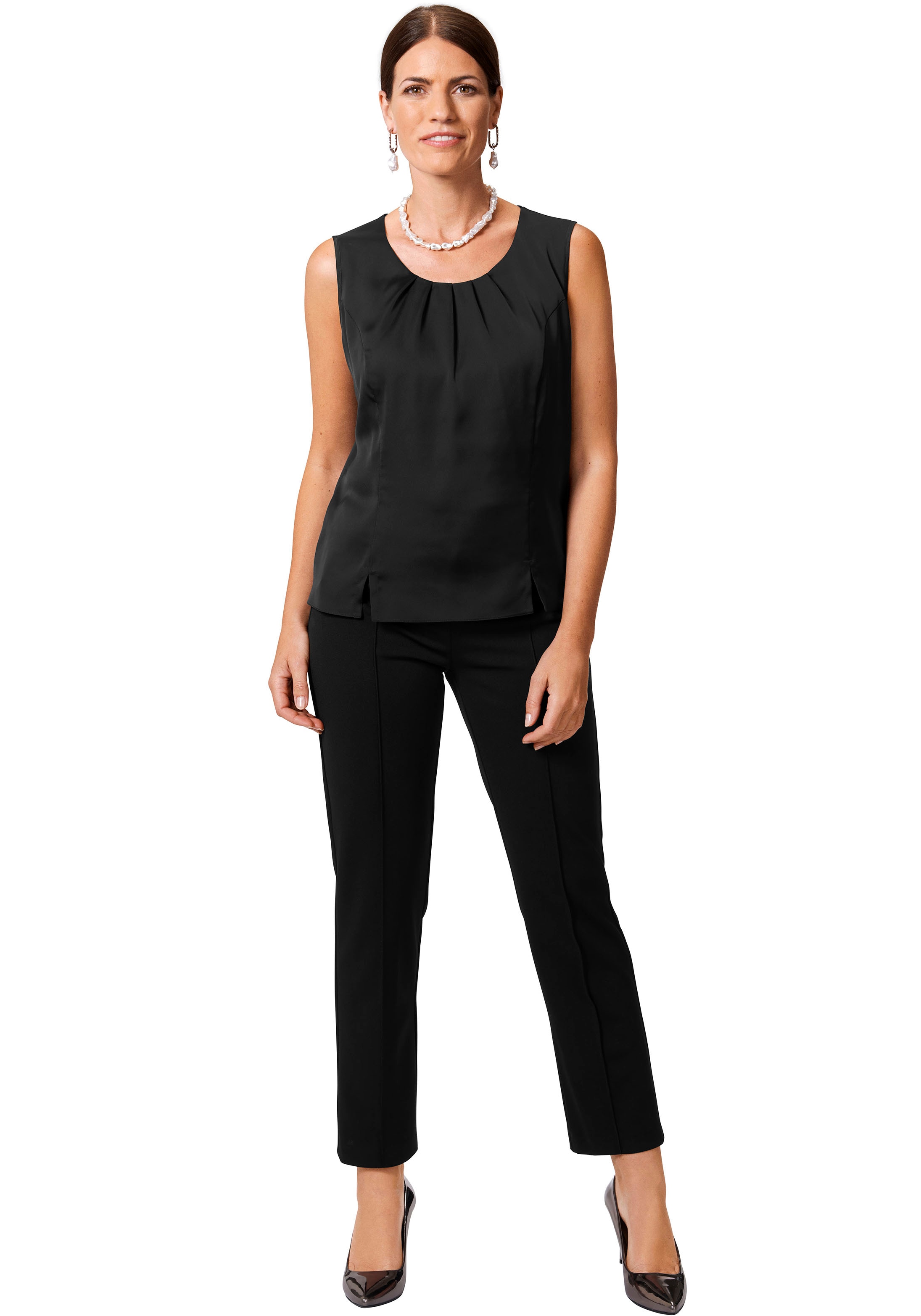 HERMANN LANGE Collection Shirttop, mit Seitenschlitz