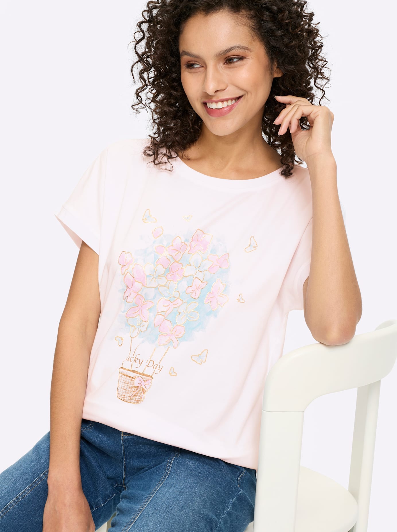 heine T-Shirt »T-Shirt« 1 tlg.