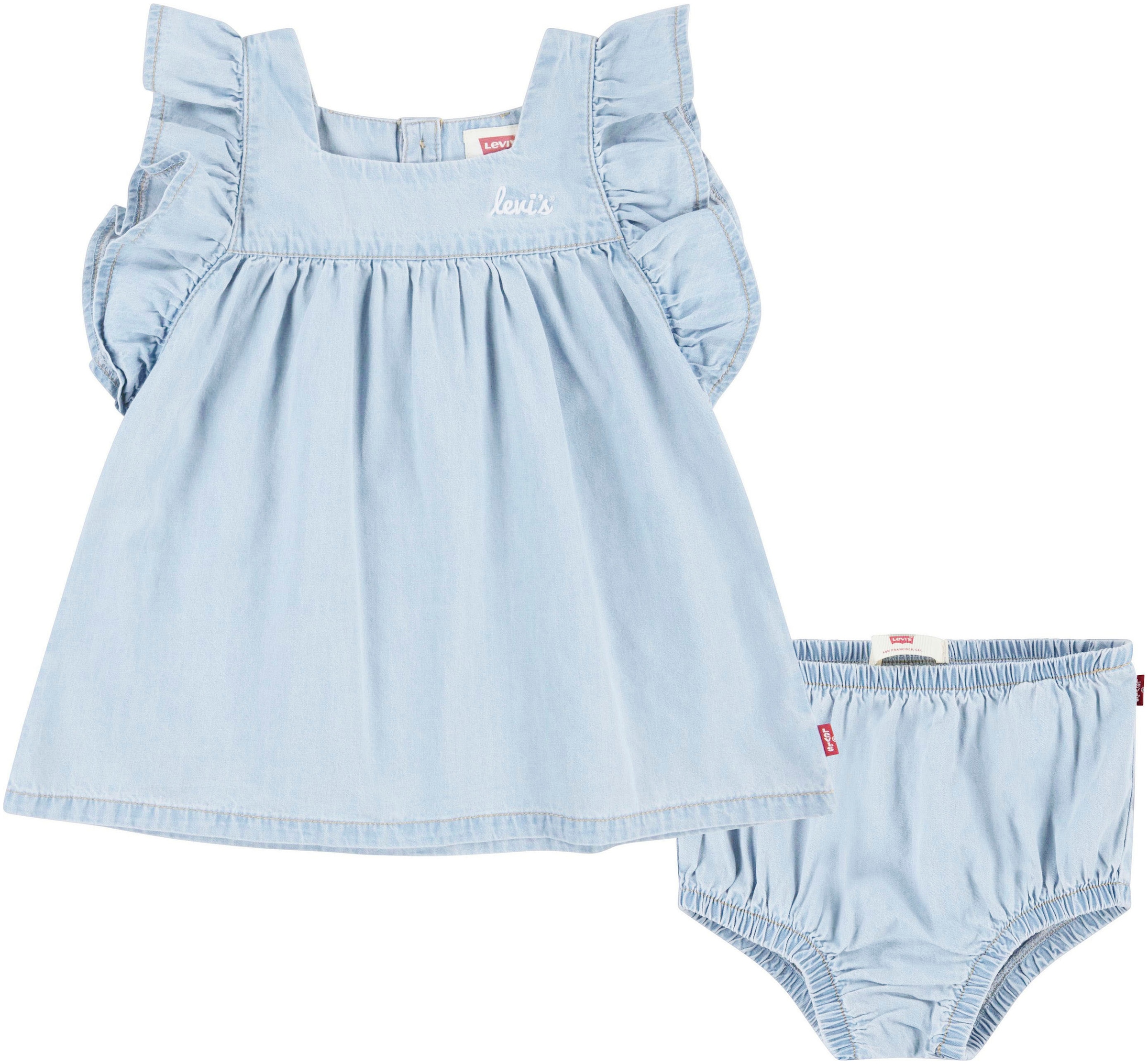 Levi's® Kids Jeanskleid, mit Rüschen am Ärmel for Baby GIRLS