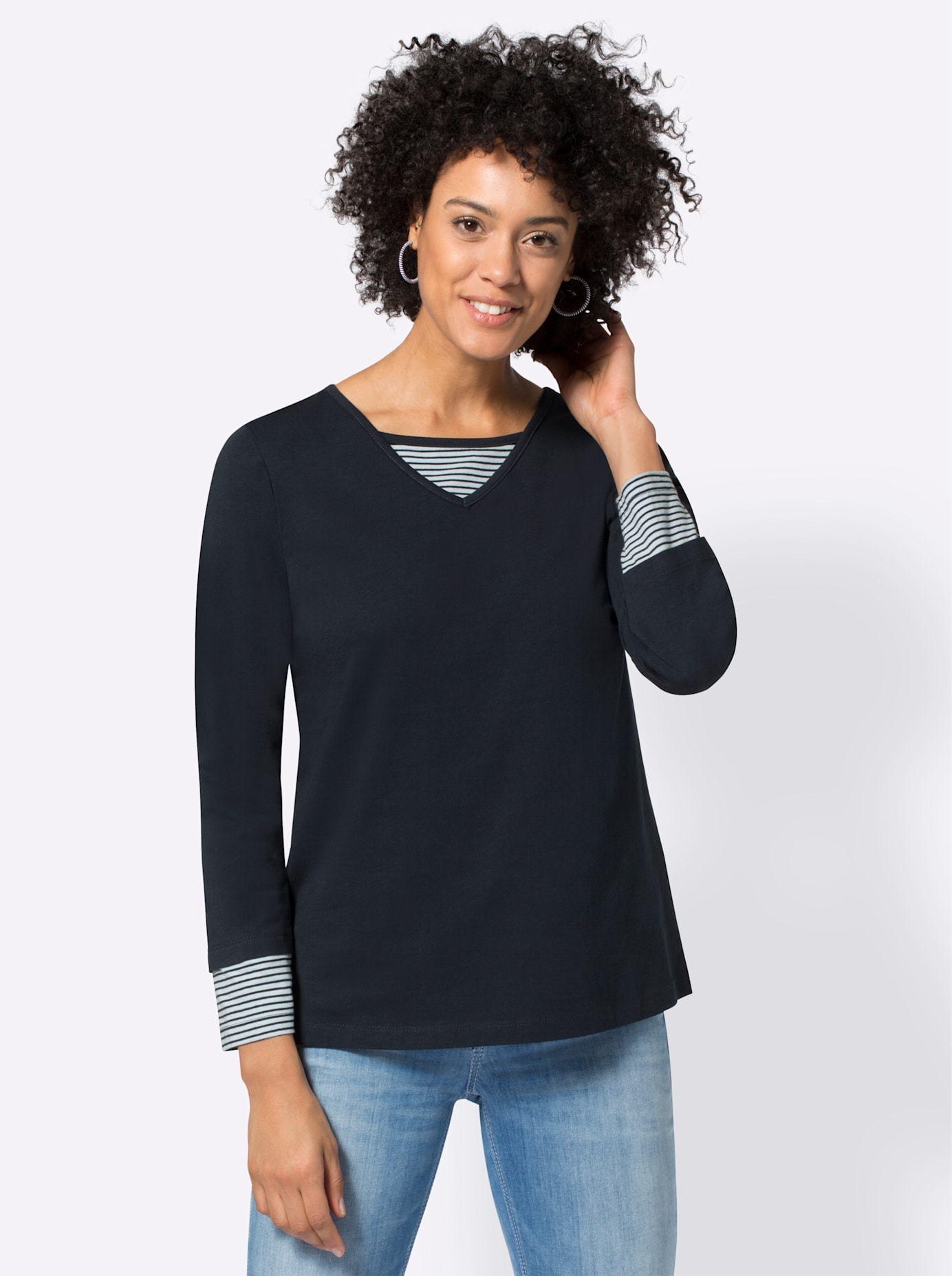 Classic Basics Langarmshirt »Shirt«, (1 tlg.)