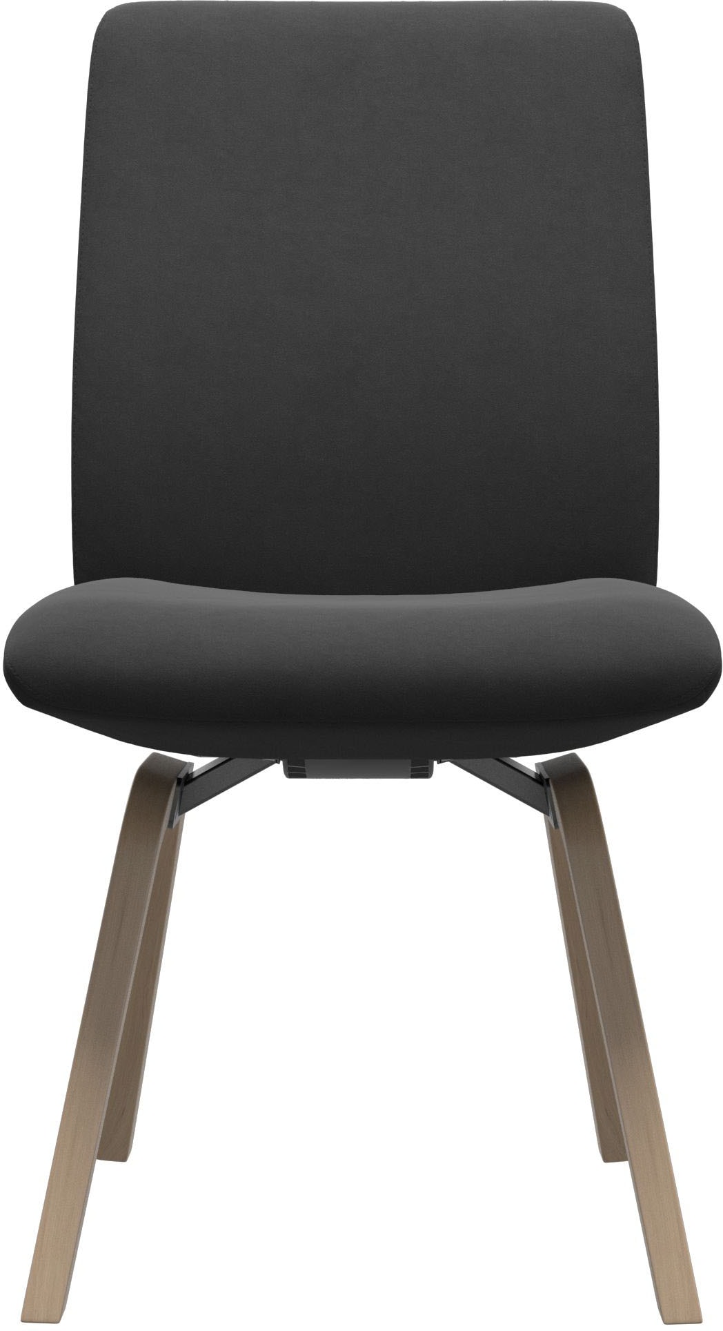 Stressless® Polsterstuhl »Laurel«, Microfaser DINAMICA, Low Back, Größe L, mit schräggestellten Beinen in Walnuss